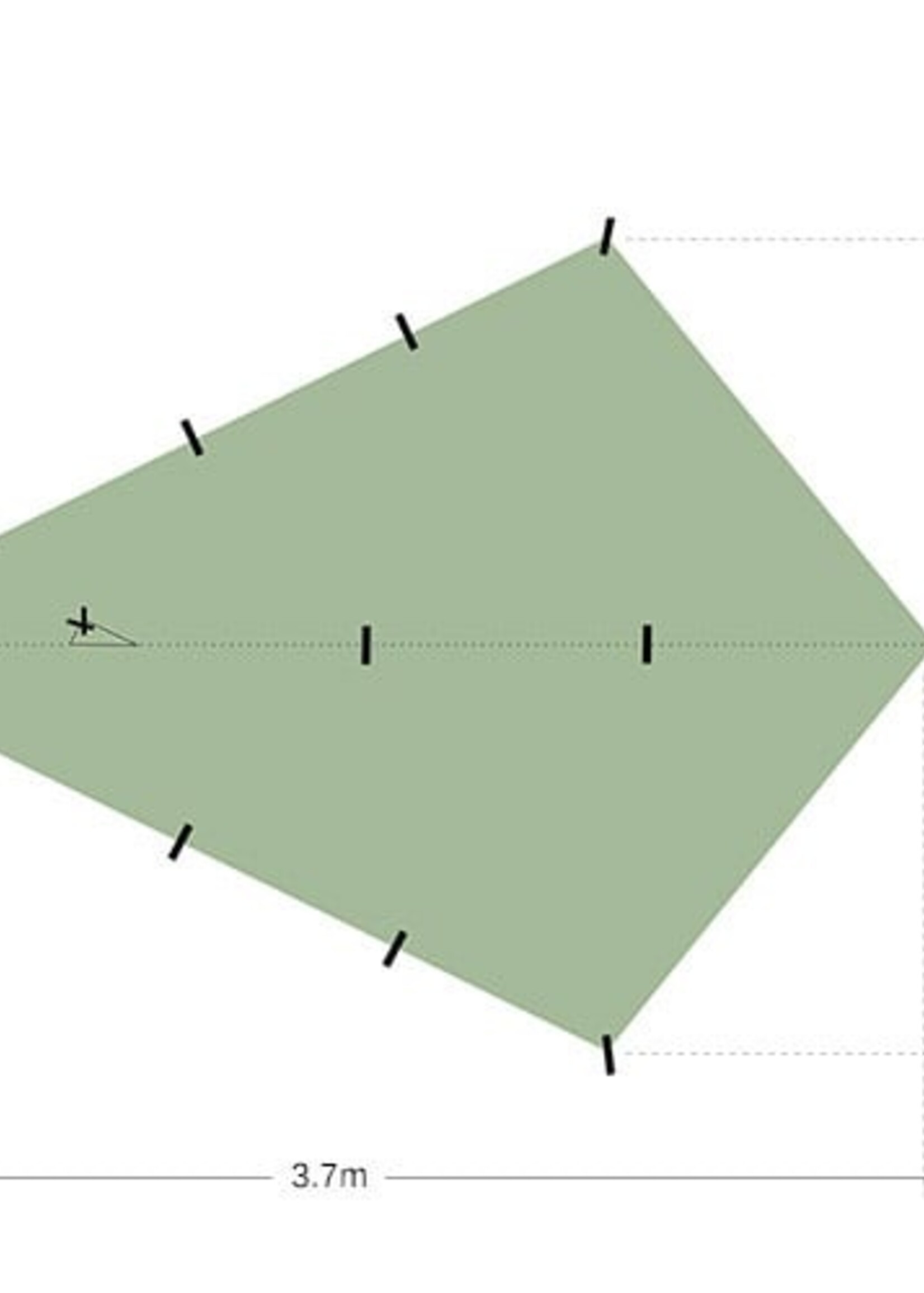 DD Hammocks Superleichtes Bikepacker Tarp