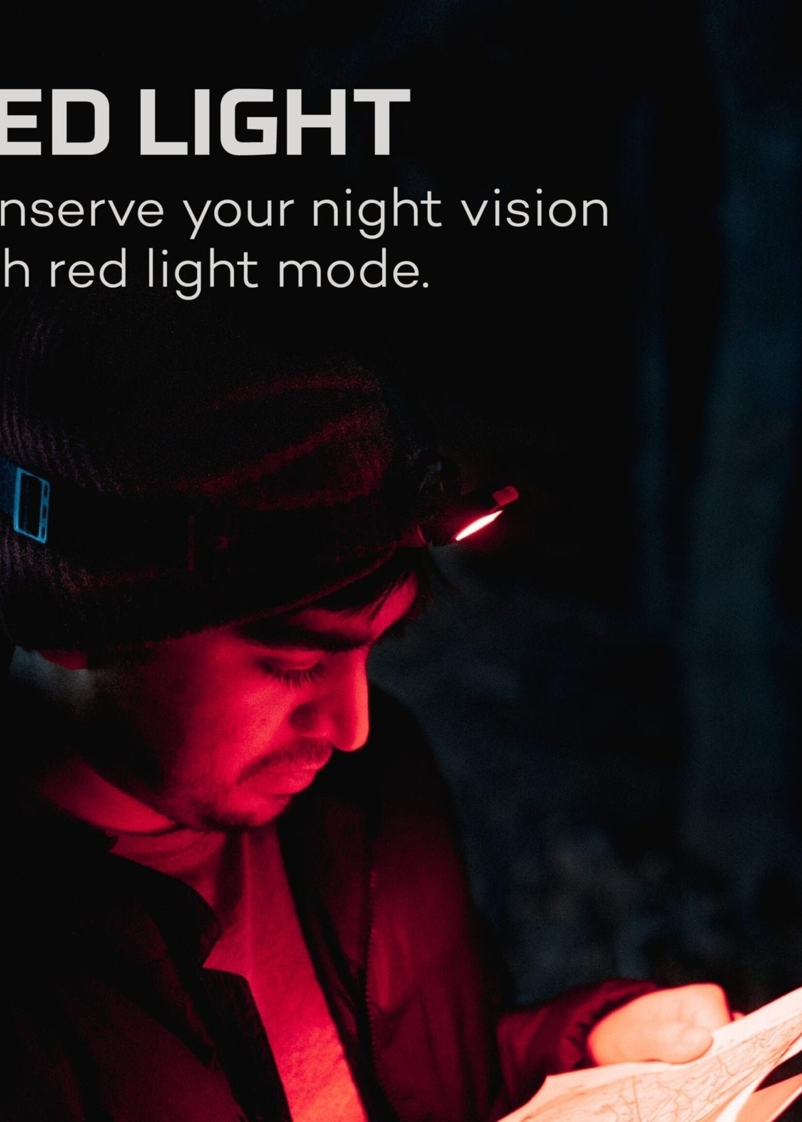 Nebo Einstein 1500 Flex Rechargable - Aufladbare Stirnlampe