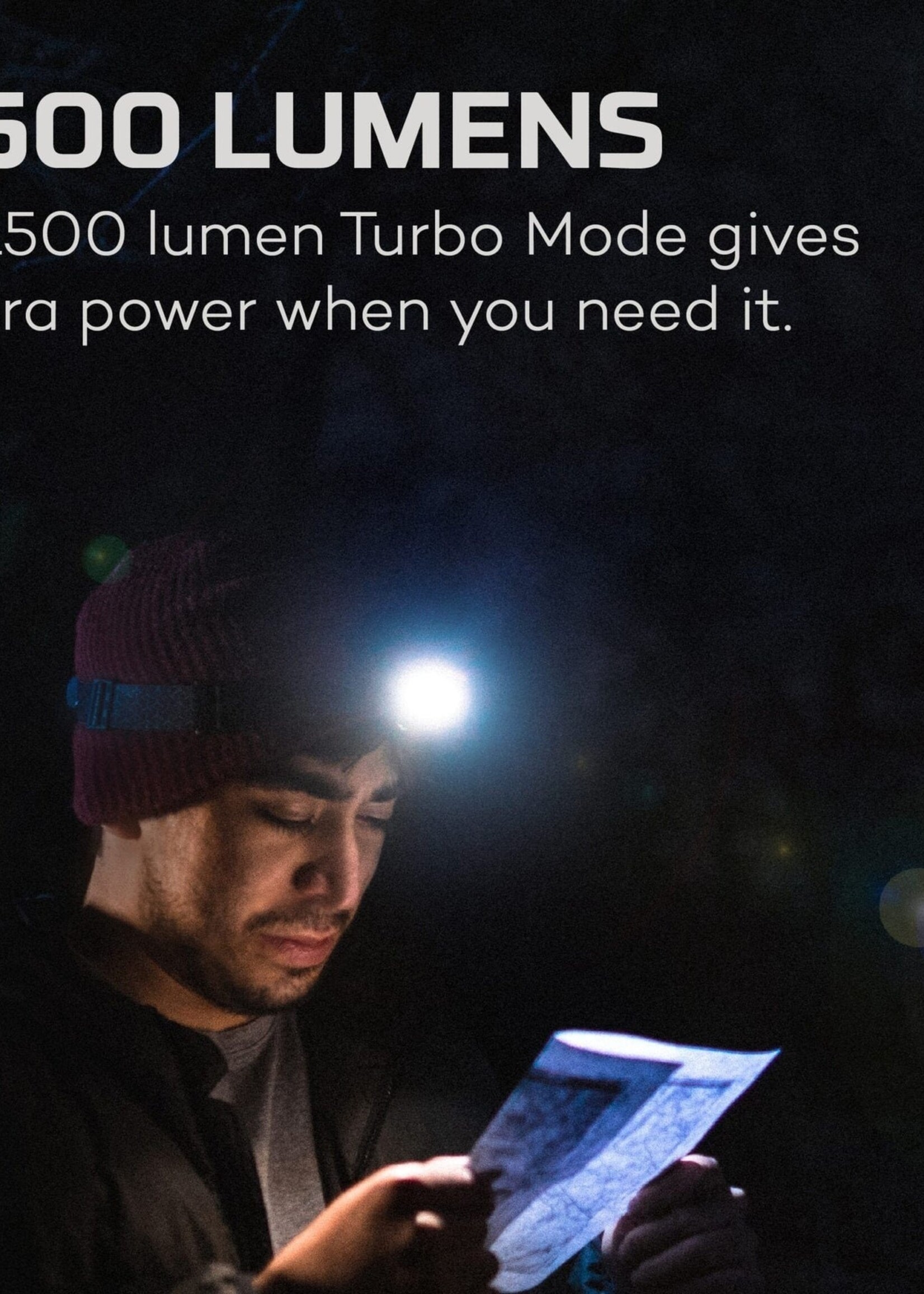 Nebo Einstein 1500 Flex Rechargable - Aufladbare Stirnlampe