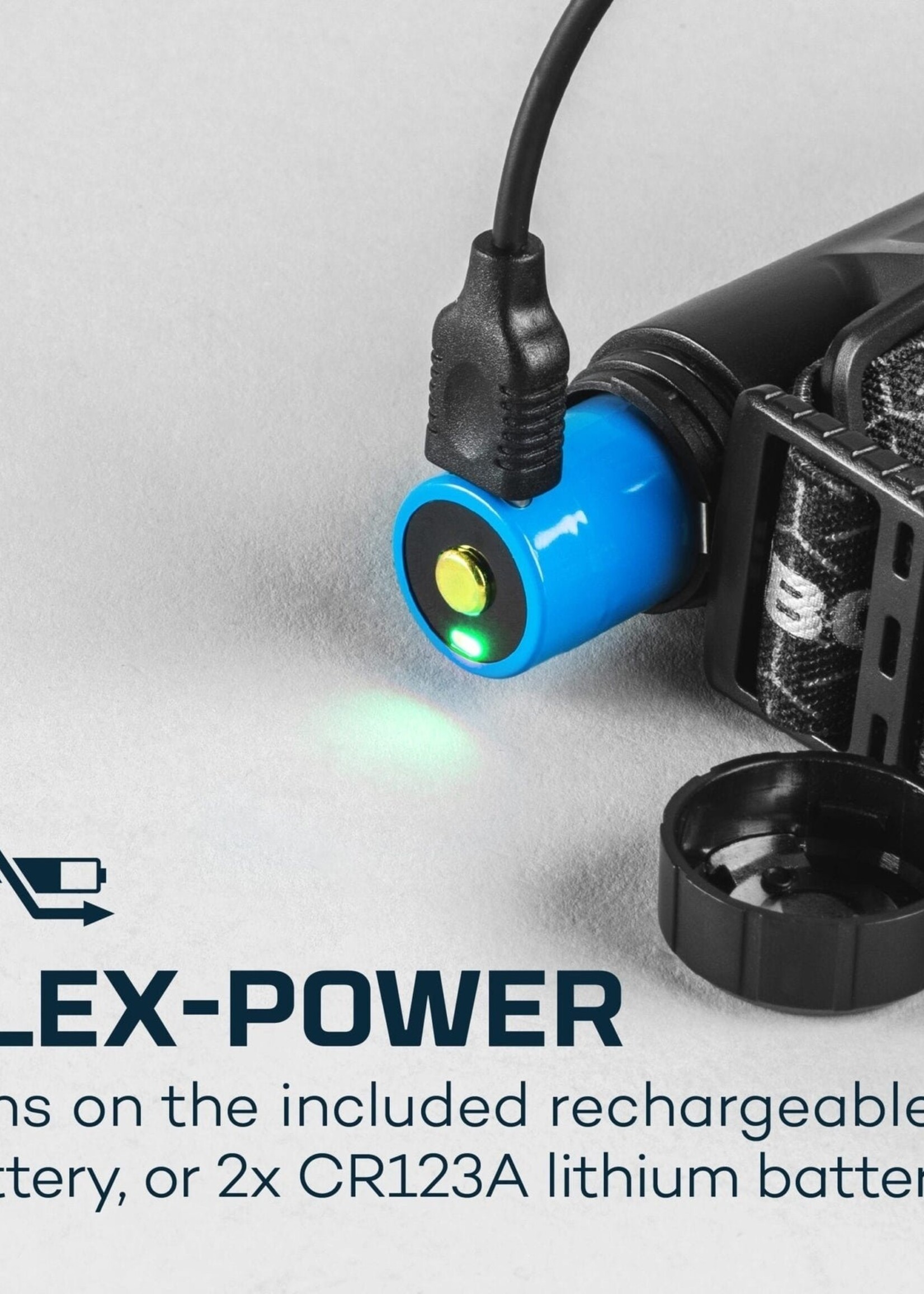 Nebo Einstein 1500 Flex Rechargable - Aufladbare Stirnlampe