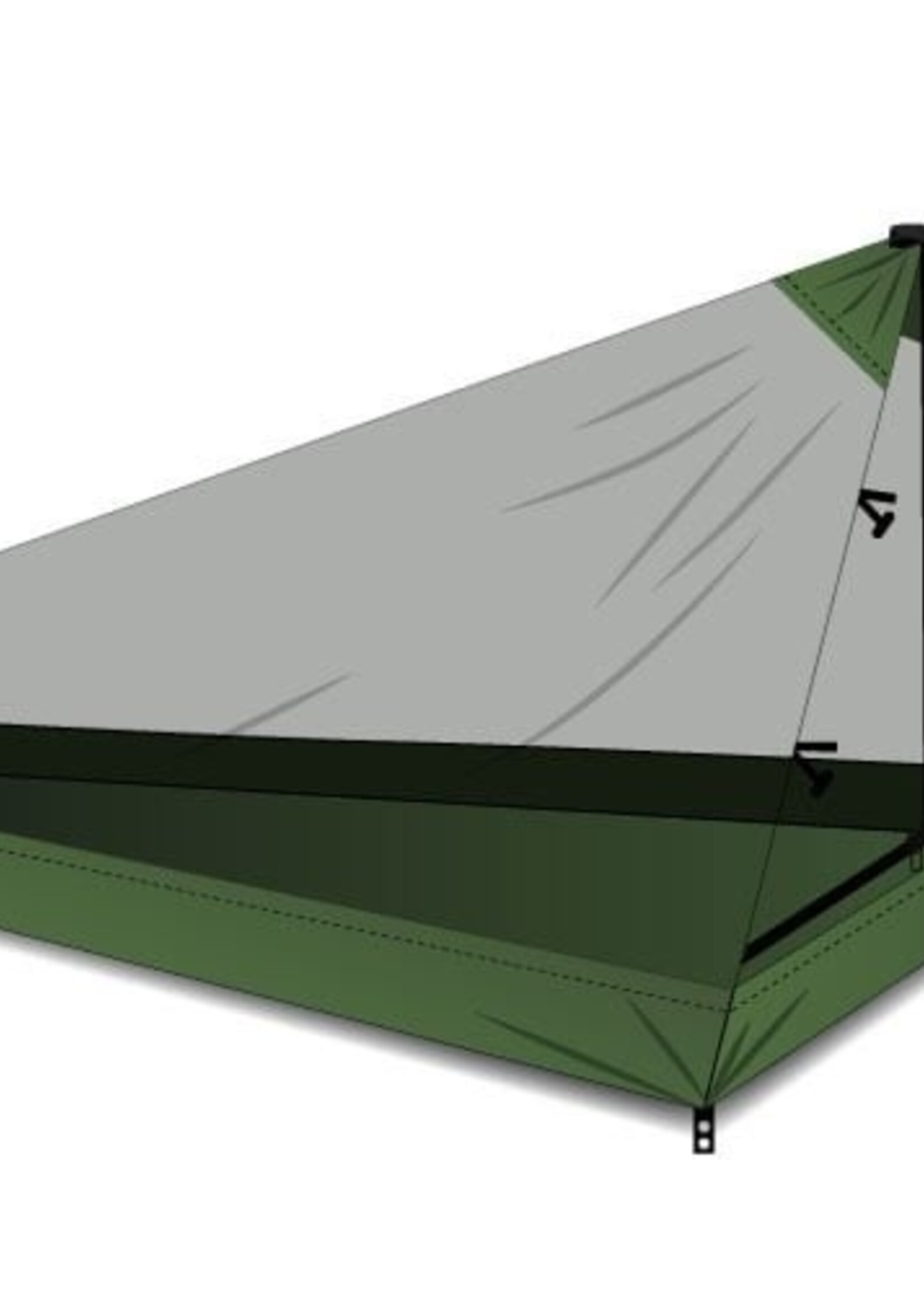 DD Hammocks SuperLight - Pathfinder - Mesh Zelt