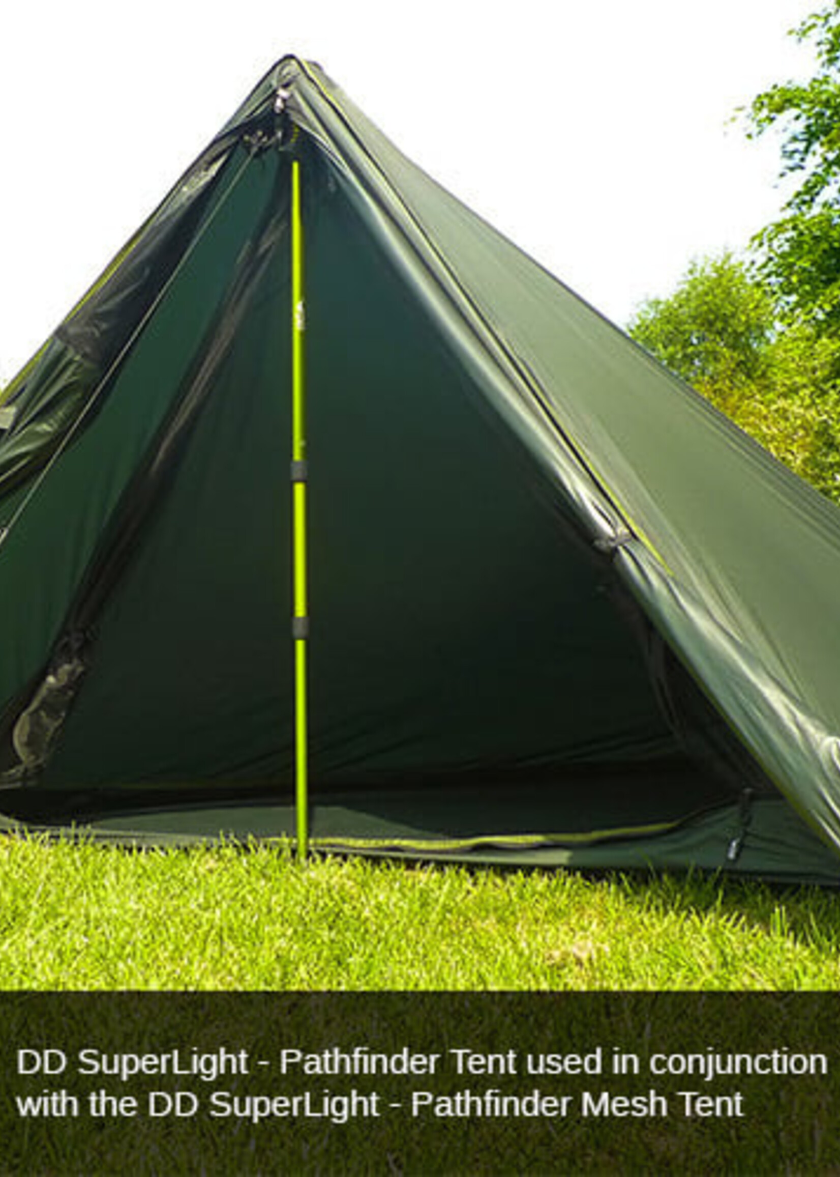 DD Hammocks SuperLight - Pathfinder - Mesh Zelt
