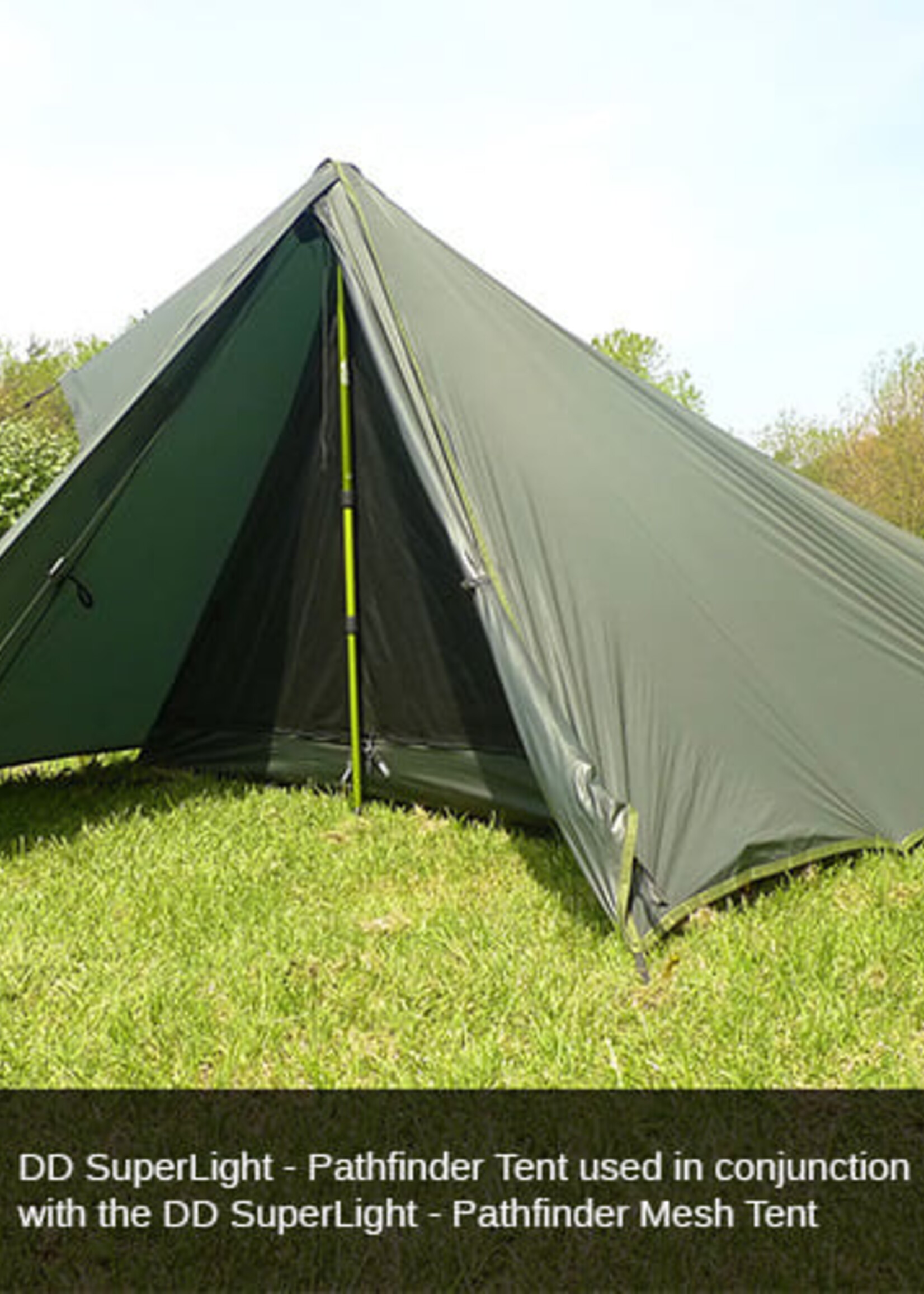 DD Hammocks SuperLight - Pathfinder - Mesh Zelt