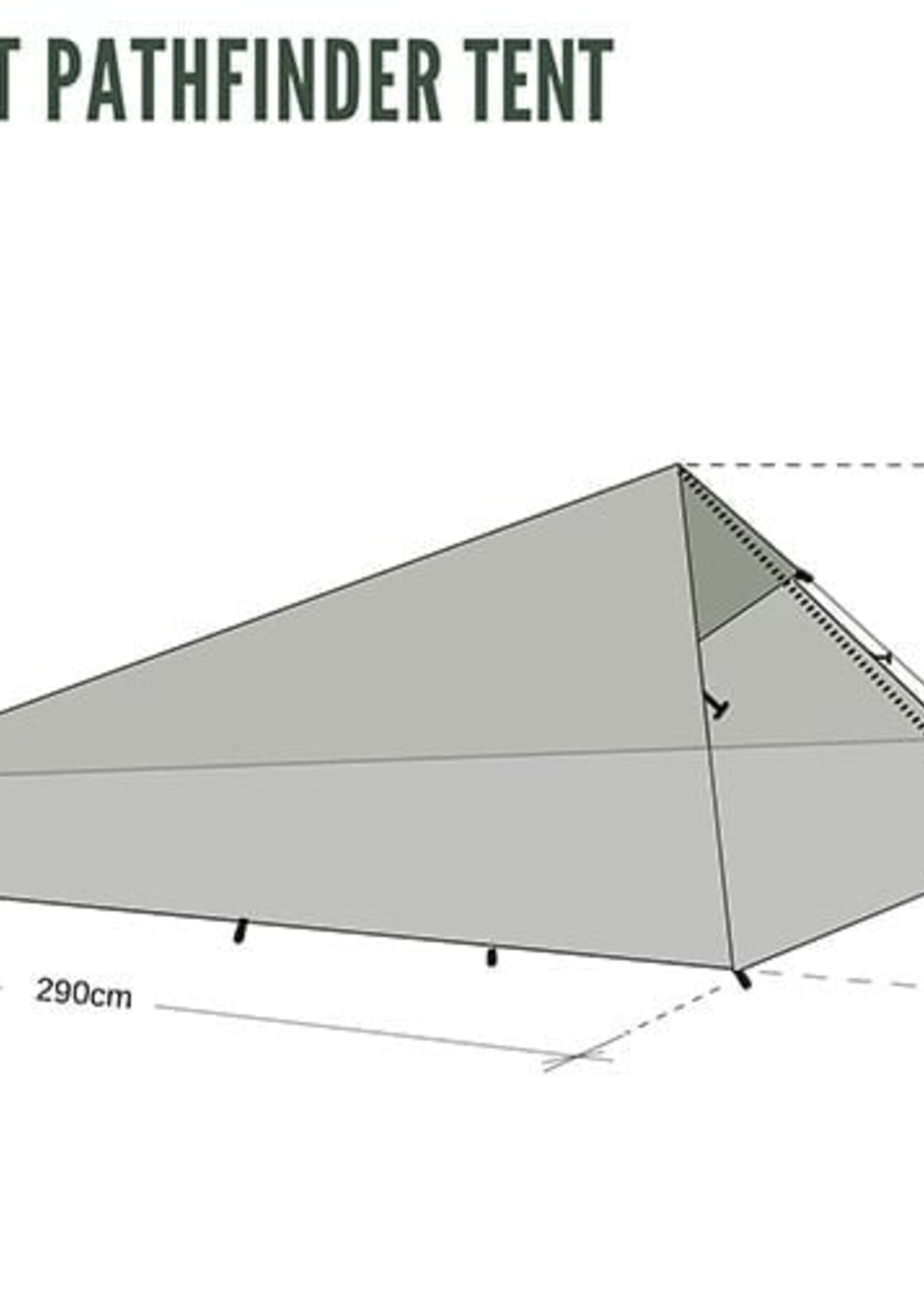 DD Hammocks SuperLight - Pfadfinder Zelt