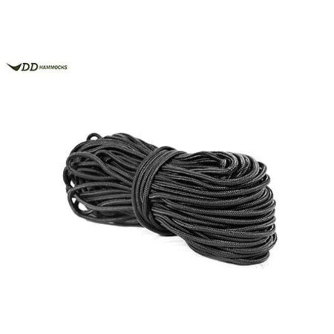 Paracord - 25 Meter Seil - Schwarz