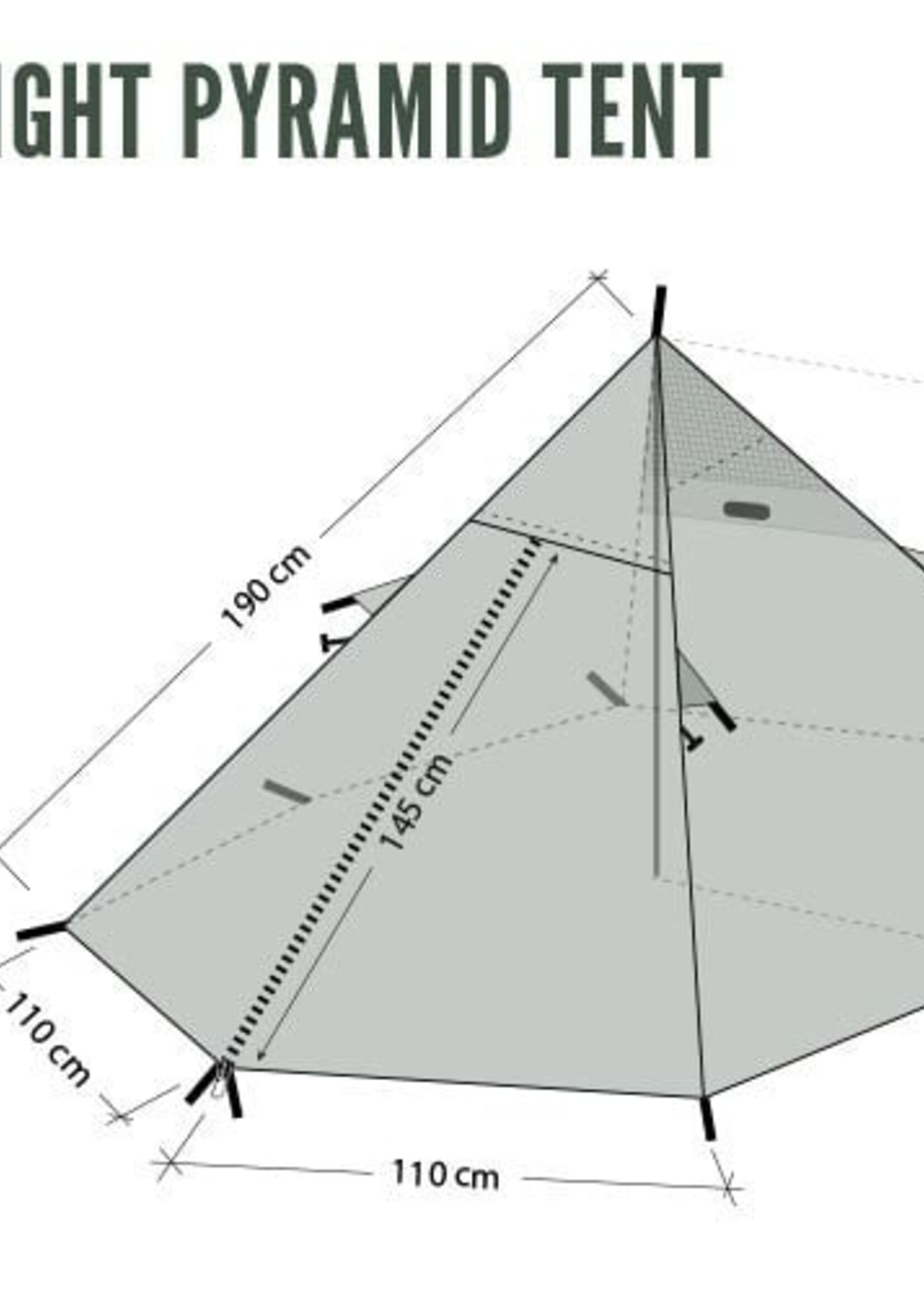 DD Hammocks Superlight Pyramidenzelt