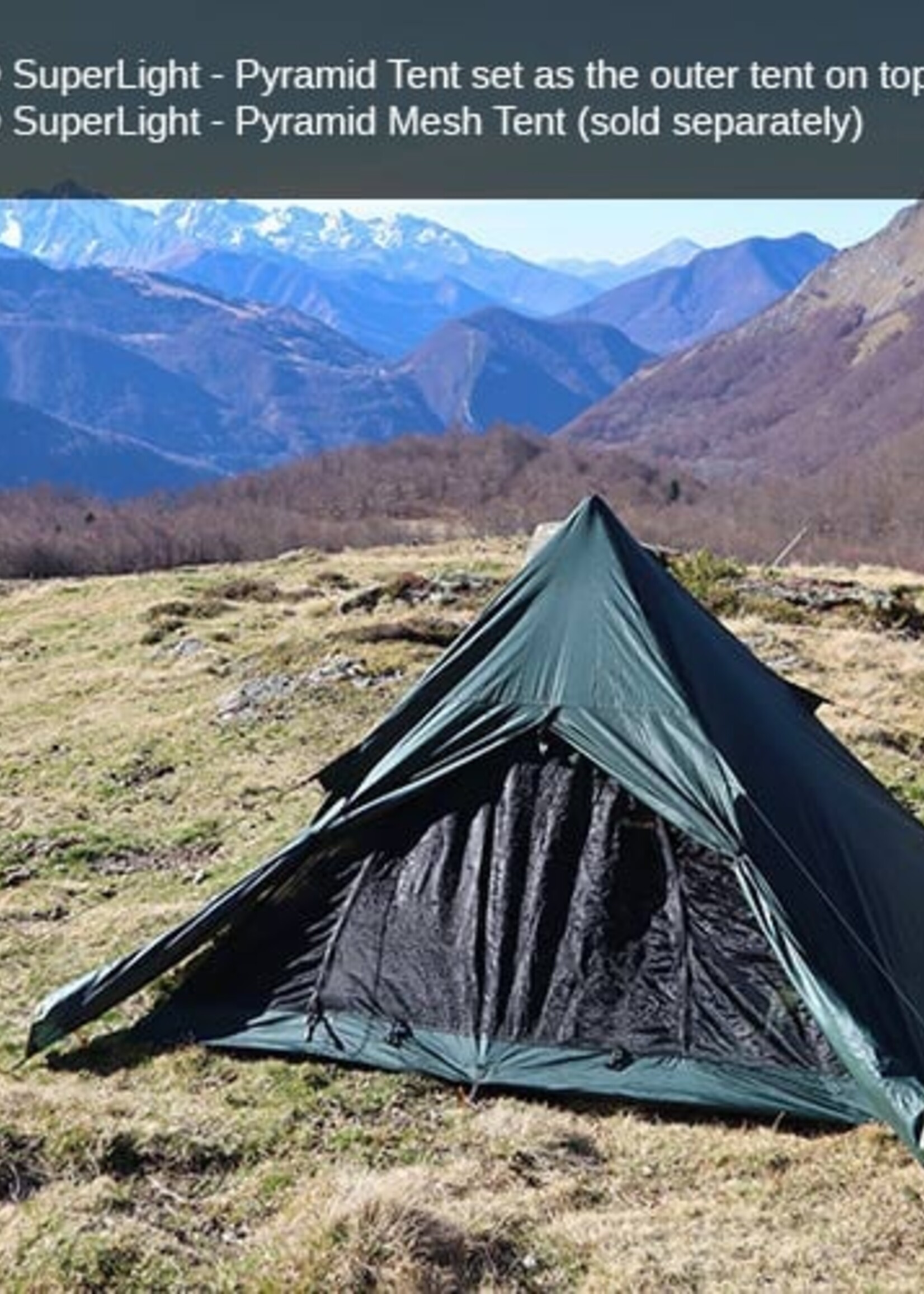 DD Hammocks Superlight Pyramidenzelt