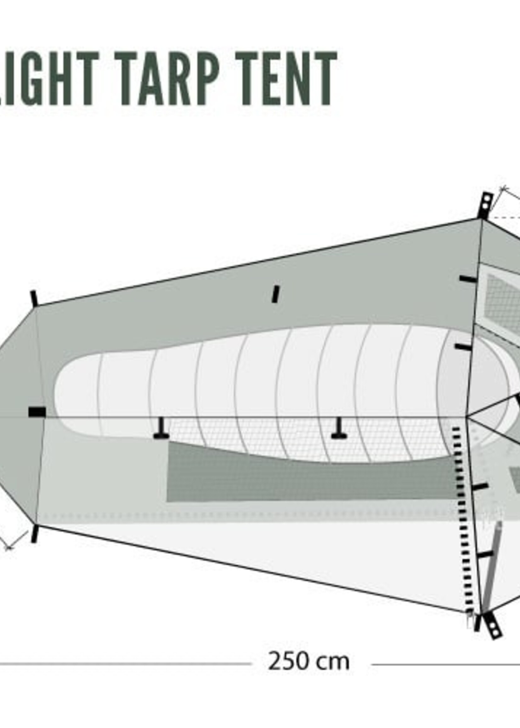 DD Hammocks Superlight Tarp Tent/ Abdeckplanen Zelt