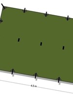 DD Hammocks Tarp/ Abdeckplane XL - Olivgrün