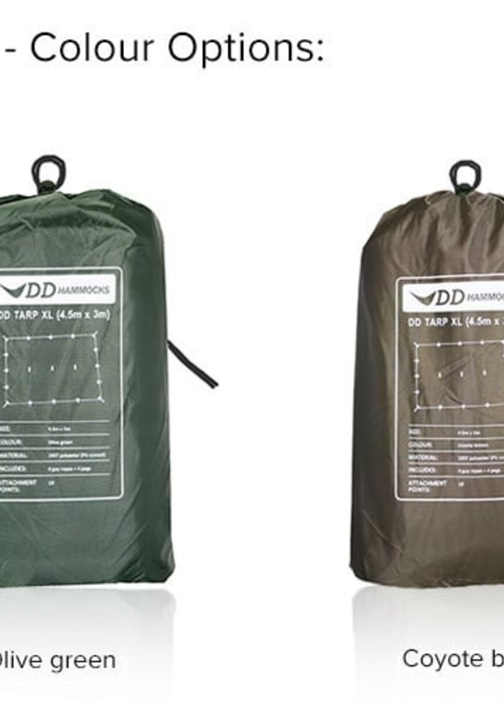 DD Hammocks Tarp/ Abdeckplane XL - Olivgrün
