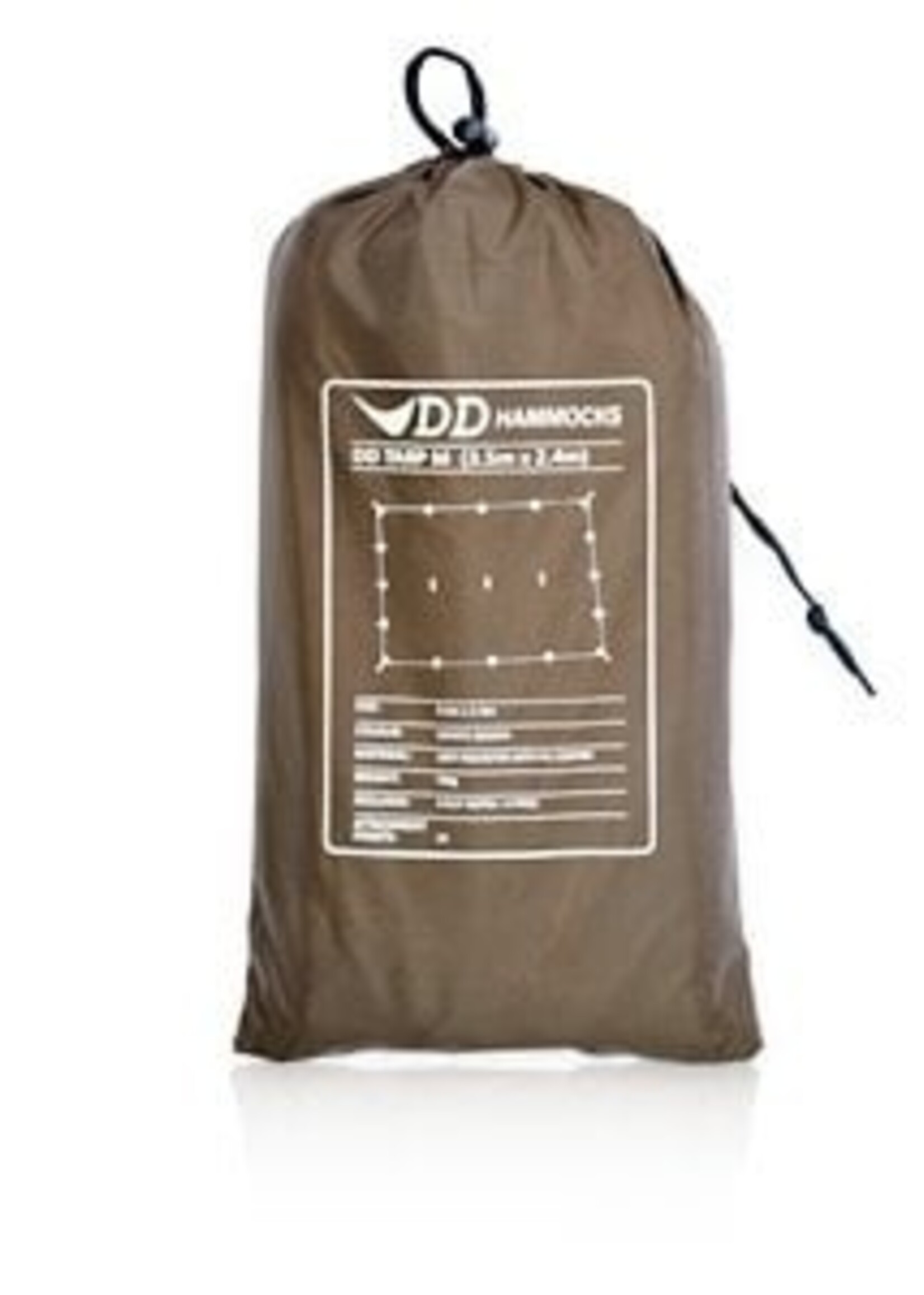 DD Hammocks Tarp M - Kojotenbraun