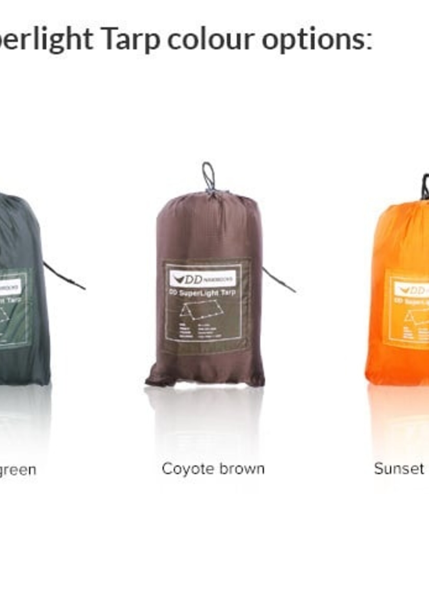 DD Hammocks Superleichtes Tarp3 - Olivgrün