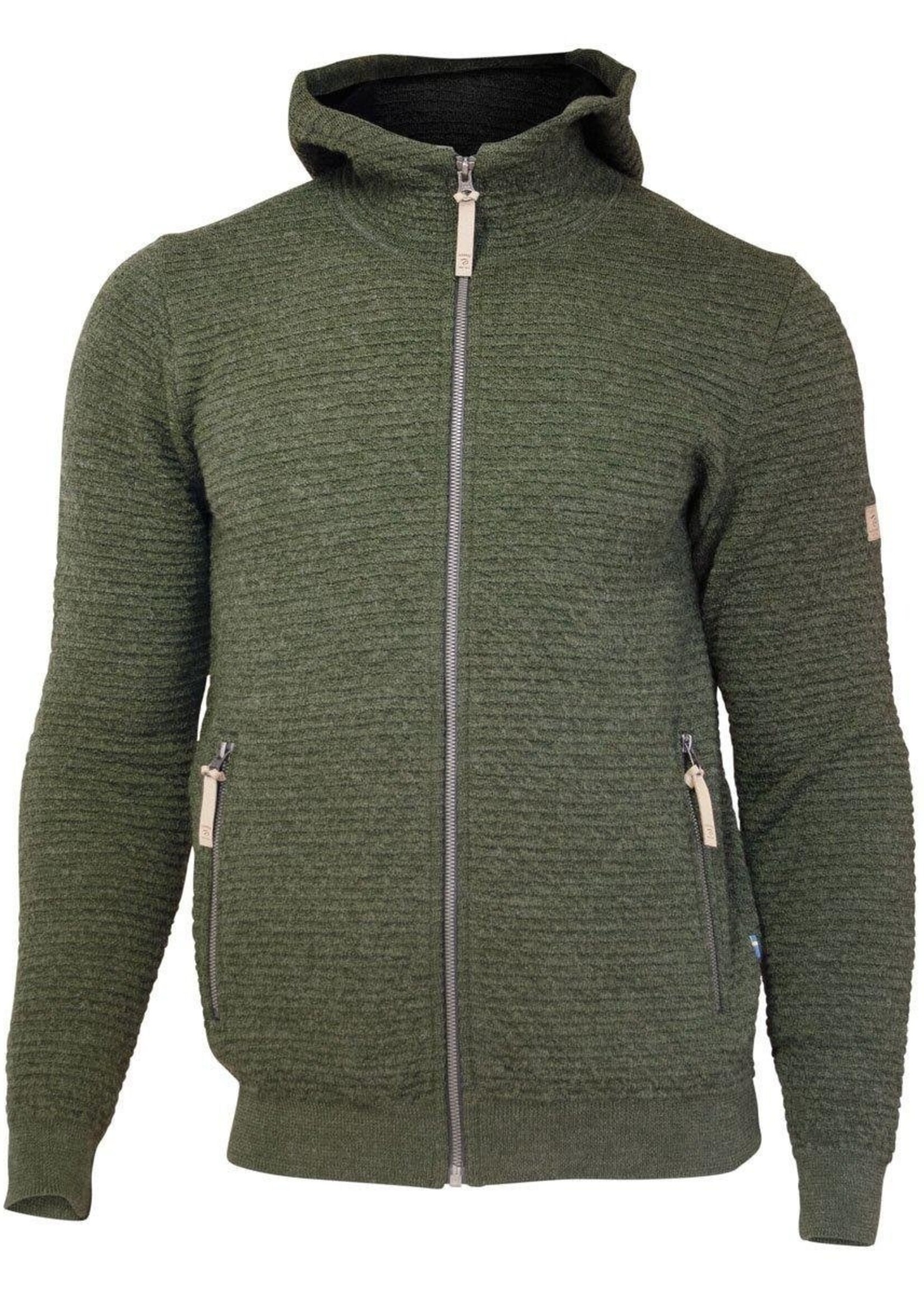 Ivanhoe Morel Hood - Männer - Lodengrün