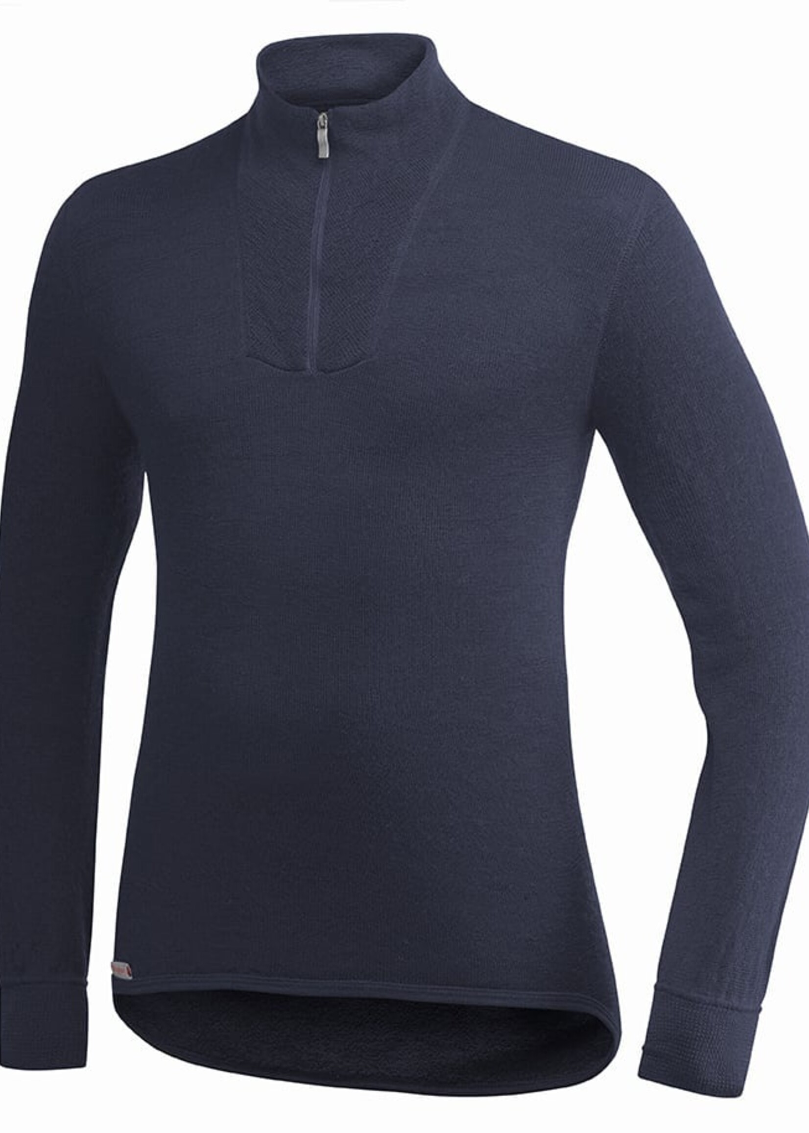 Woolpower Merino Mid Layer Zip Rollkragenpullover 400 - Dark Navy