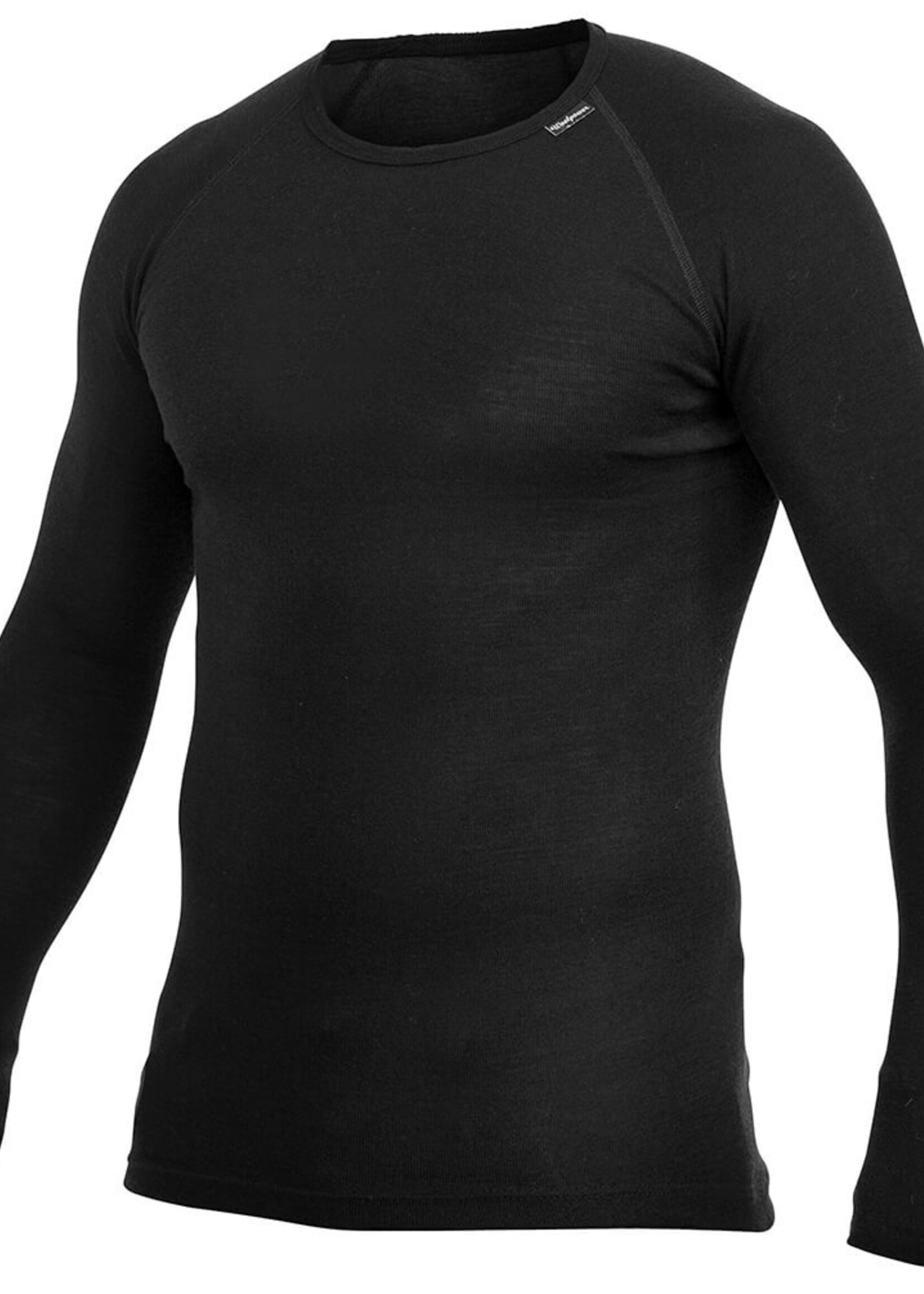 Woolpower Merino Base Layer Crewneck LITE - Schwarz