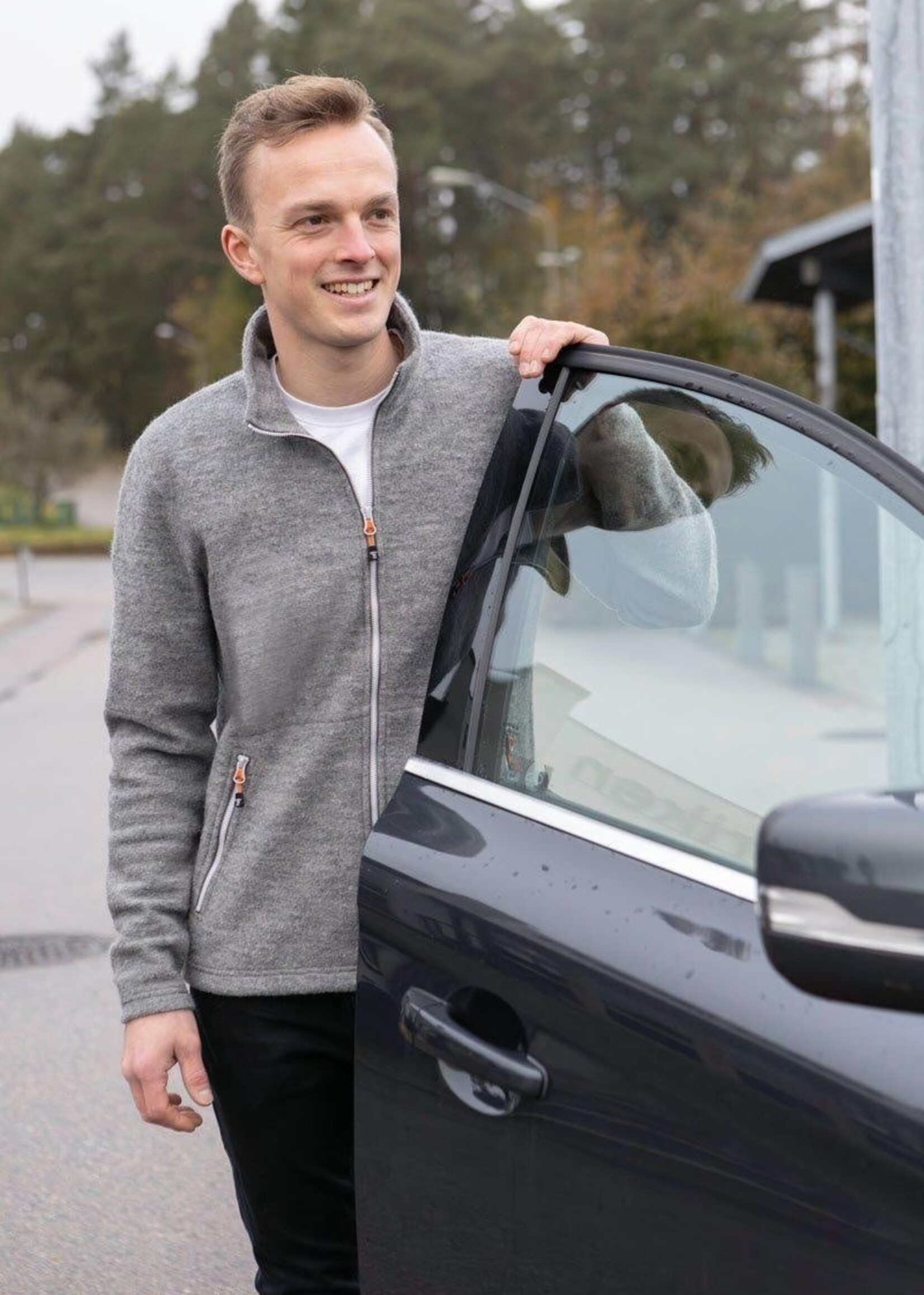 Ivanhoe Louie Full Zip - Lodengrün