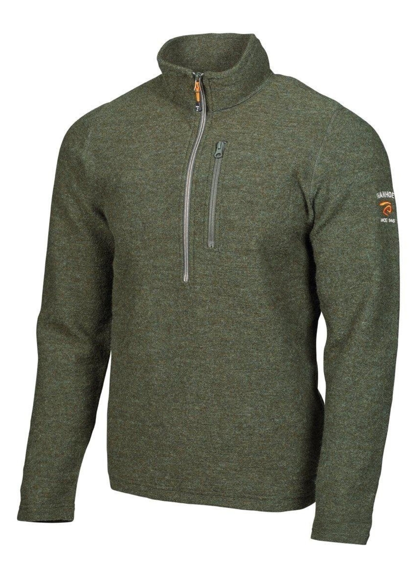 Ivanhoe Trille Half Zip - Lodengrün