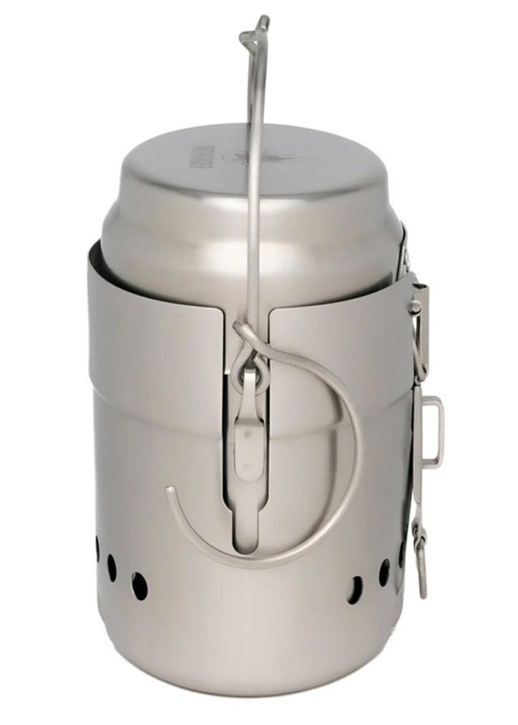 Pathfinder Schwedisches Kochset 3-teilig - Edelstahl