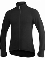 Woolpower Merino Mid Layer Full Zip Jacket 400 - Schwarz