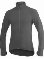 Woolpower Merino Mid Layer Full Zip Jacket 400 - Grau