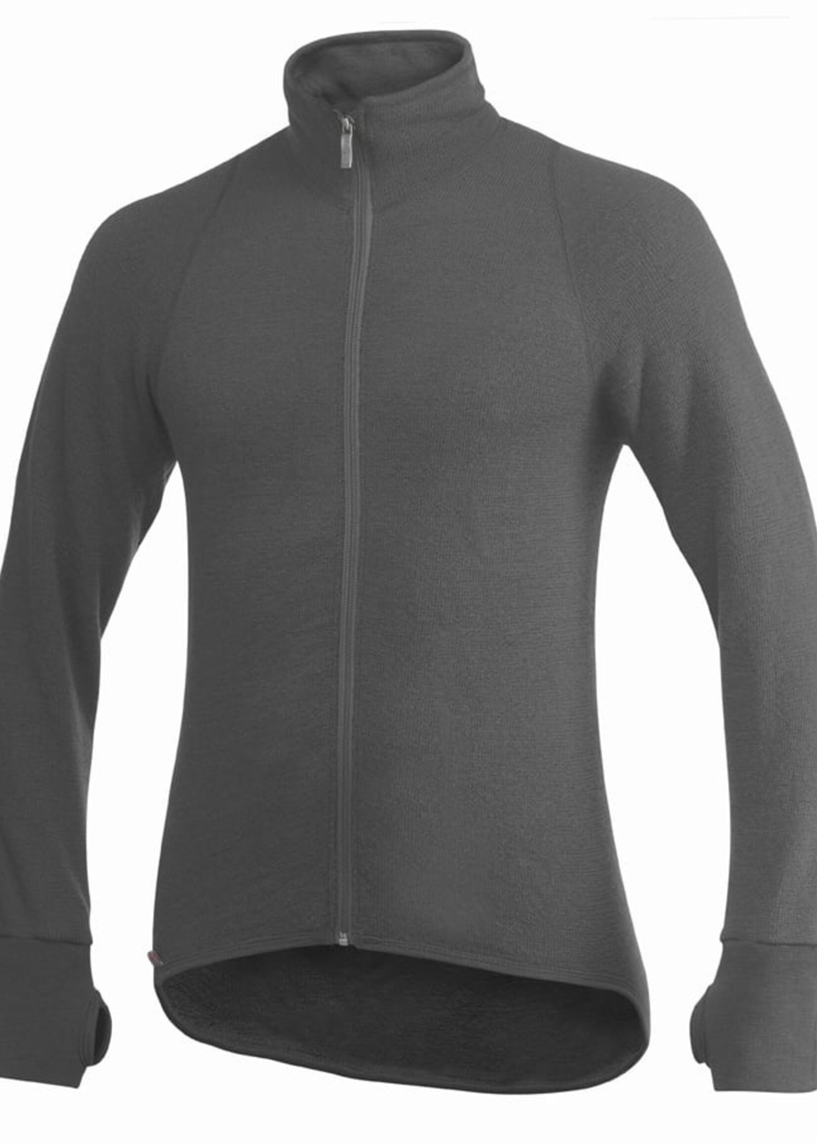 Woolpower Merino Mid Layer Full Zip Jacket 400 - Grau