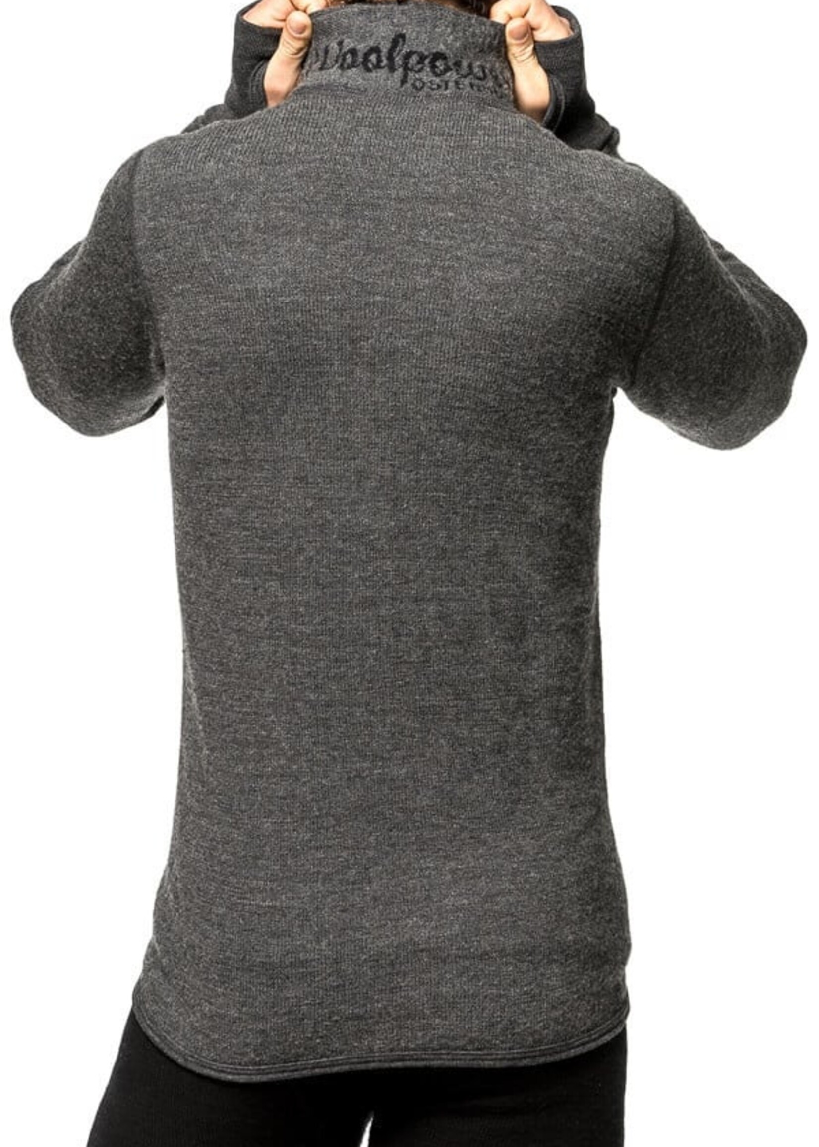 Woolpower Merino Mid Layer Full Zip Jacket 400 - Grau