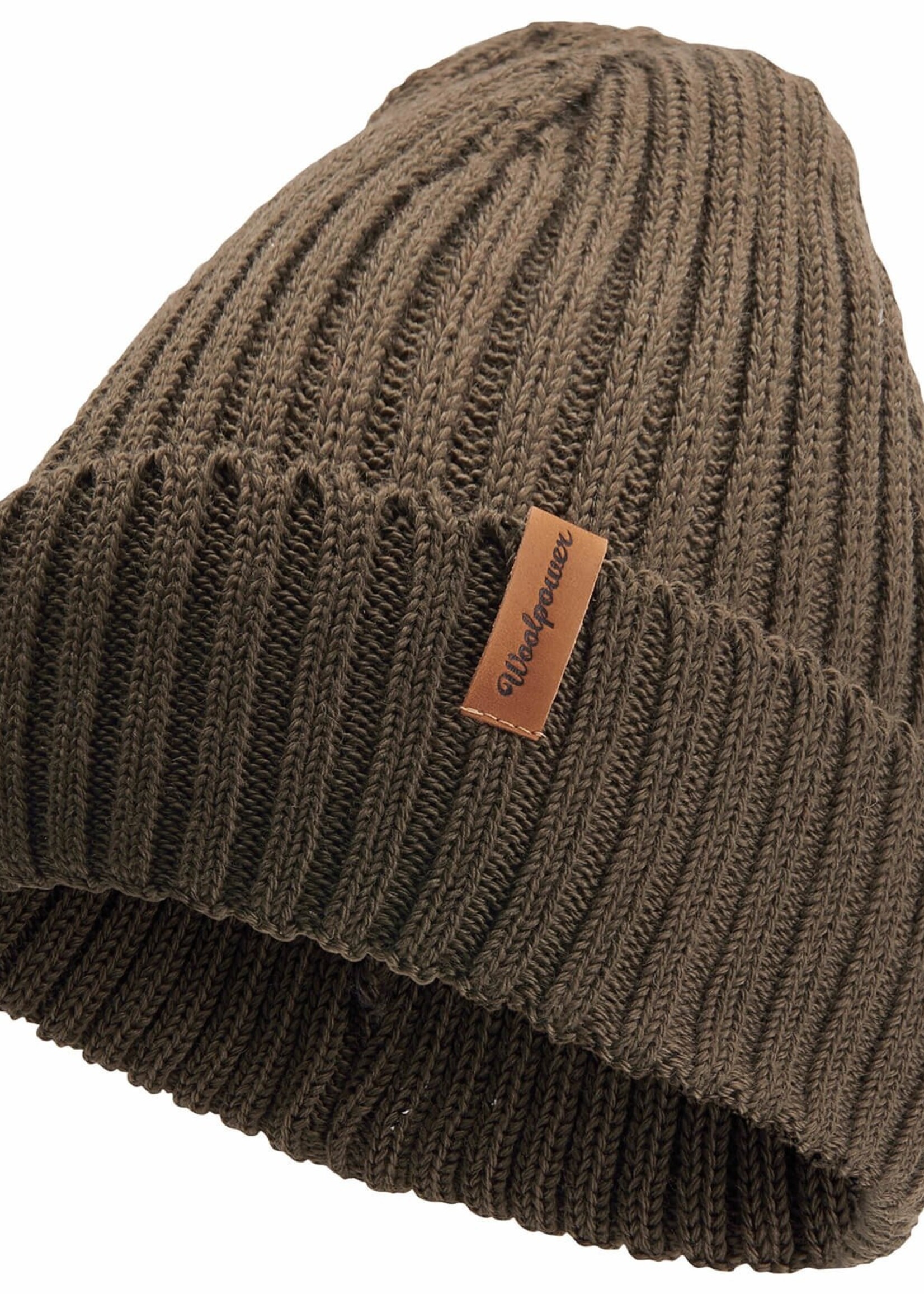 Woolpower Beanie Rippe - Tannengrün
