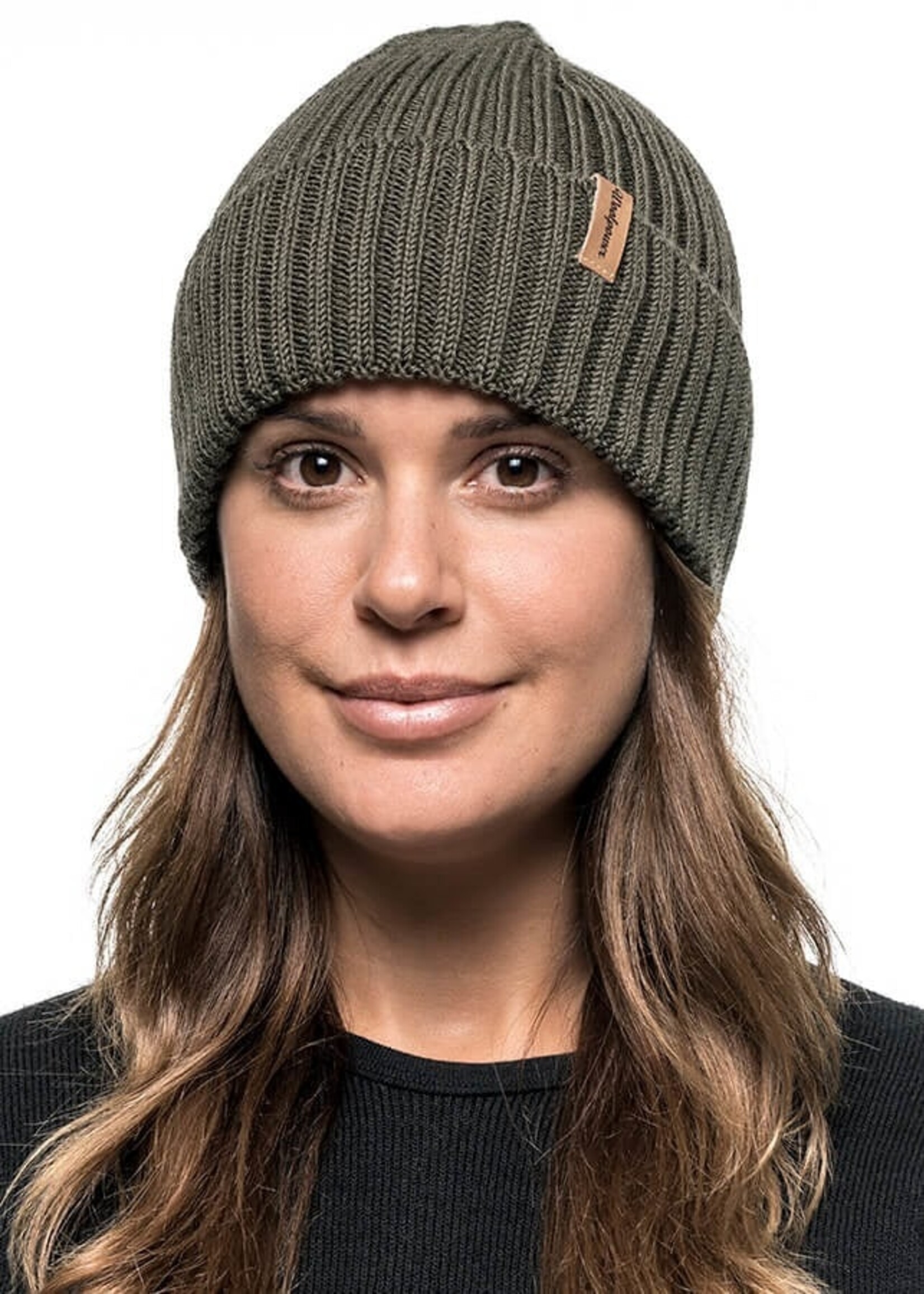Woolpower Beanie Rippe - Tannengrün