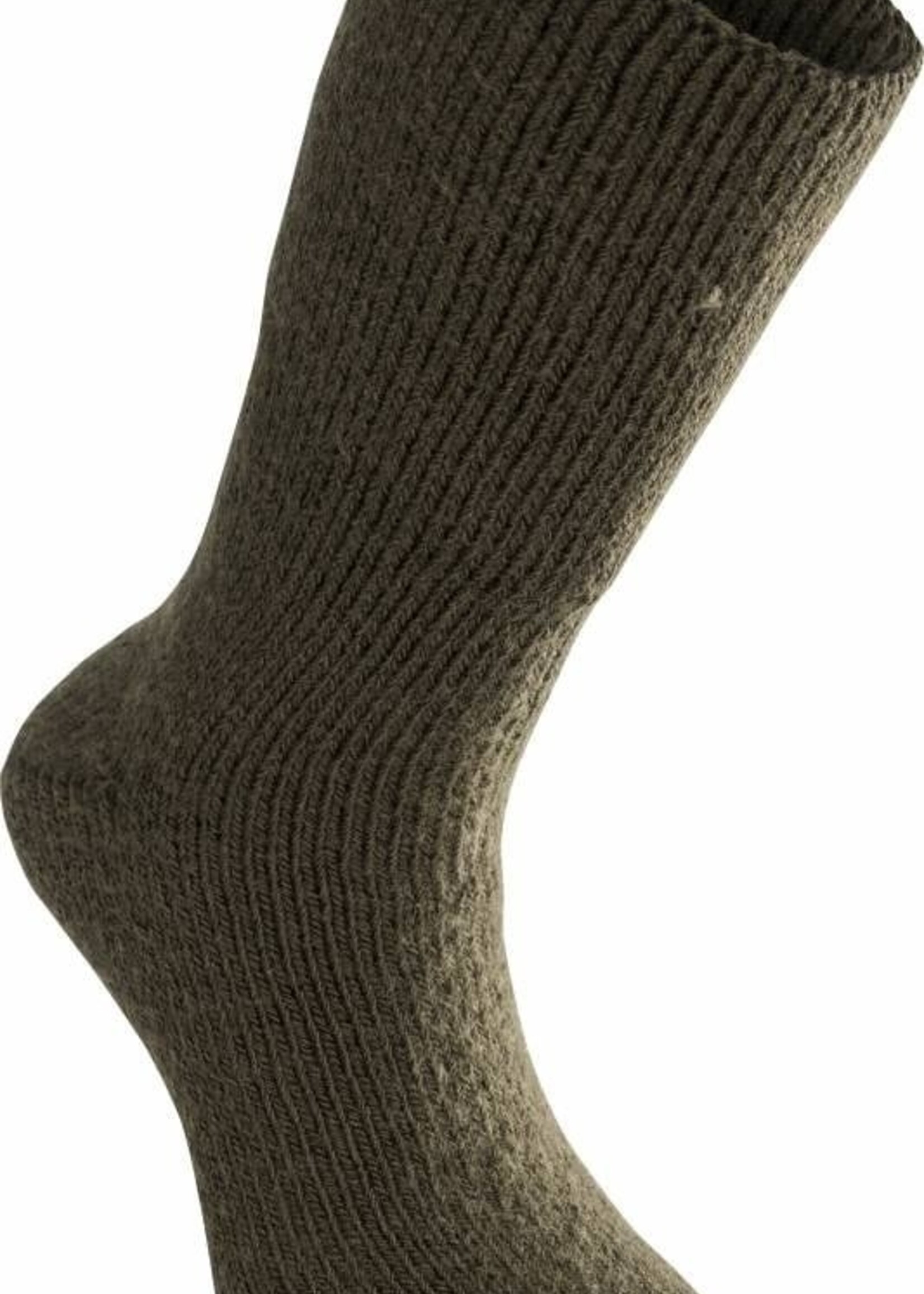 Woolpower Merino-Socken Ullfrotté Original 600 - Tannengrün