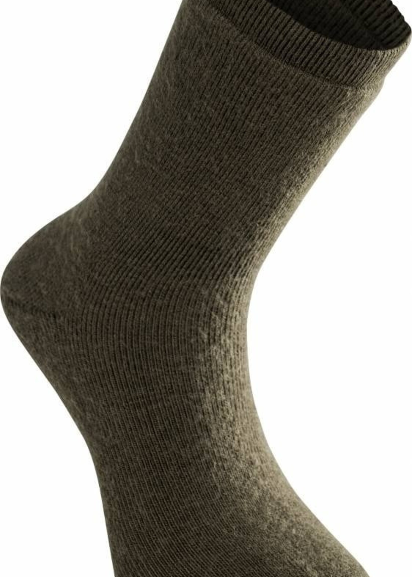 Woolpower Merino-Socken Ullfrotté Original 400 - Tannengrün