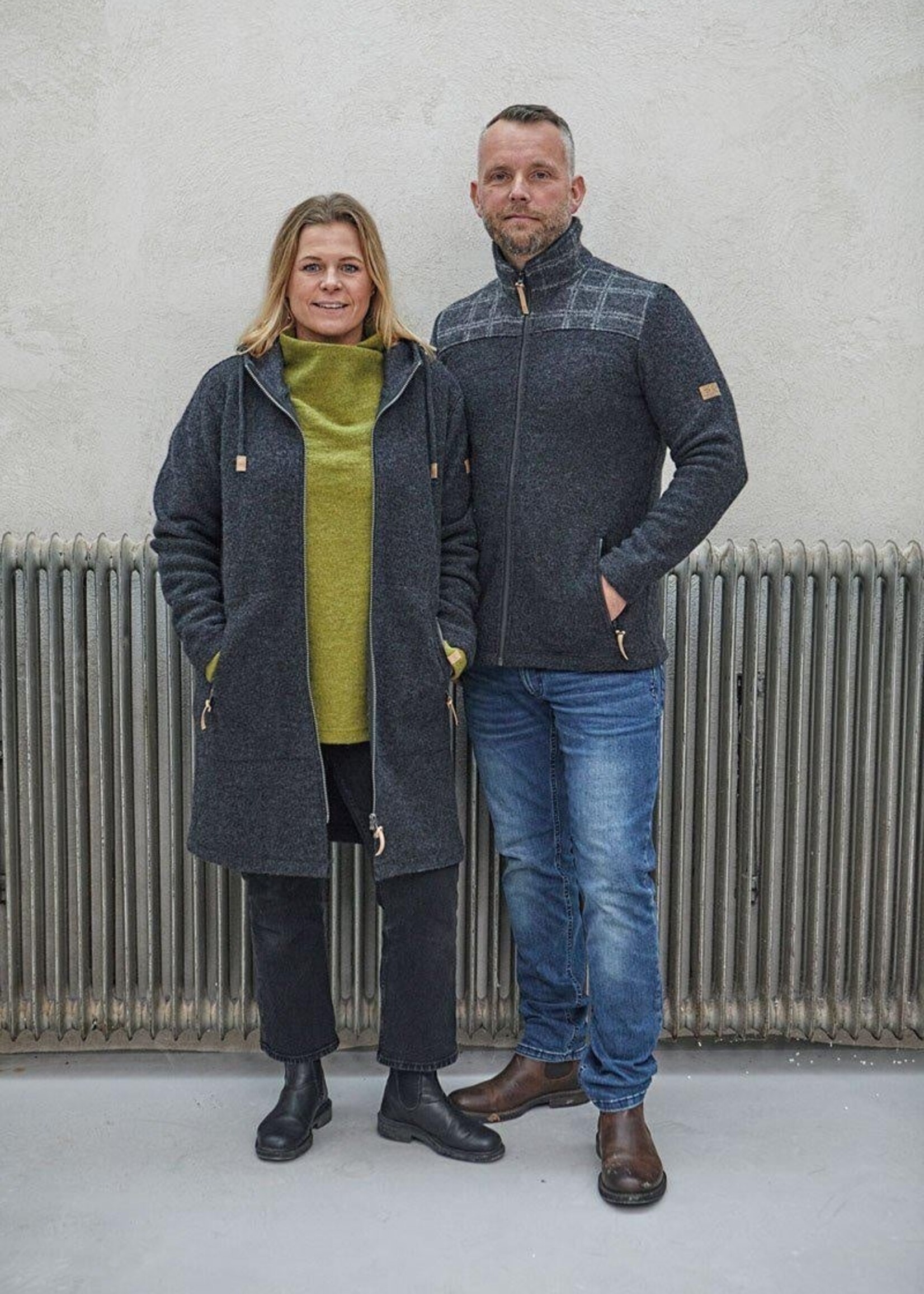 Ivanhoe GY Lumber Jacke - Graphit Marl