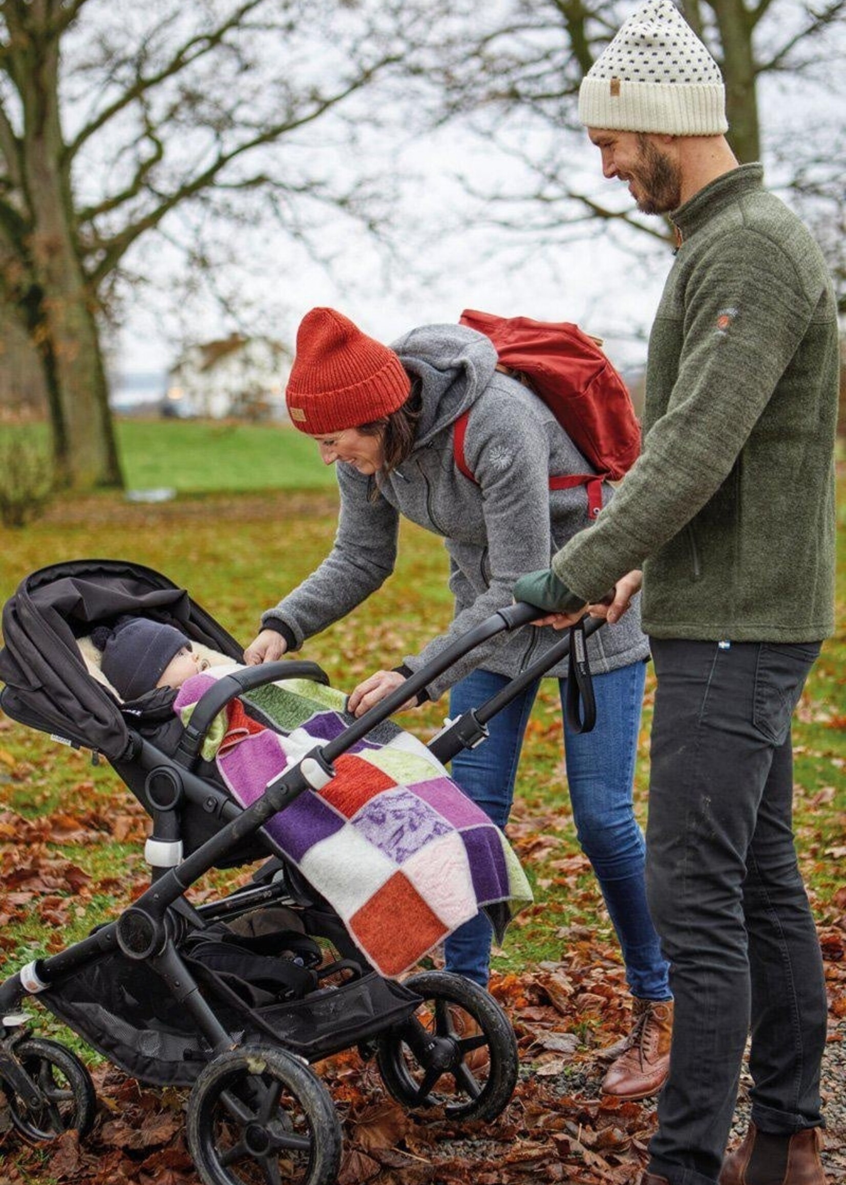 Ivanhoe Jon durchgehender Reißverschluss - Lodengrün