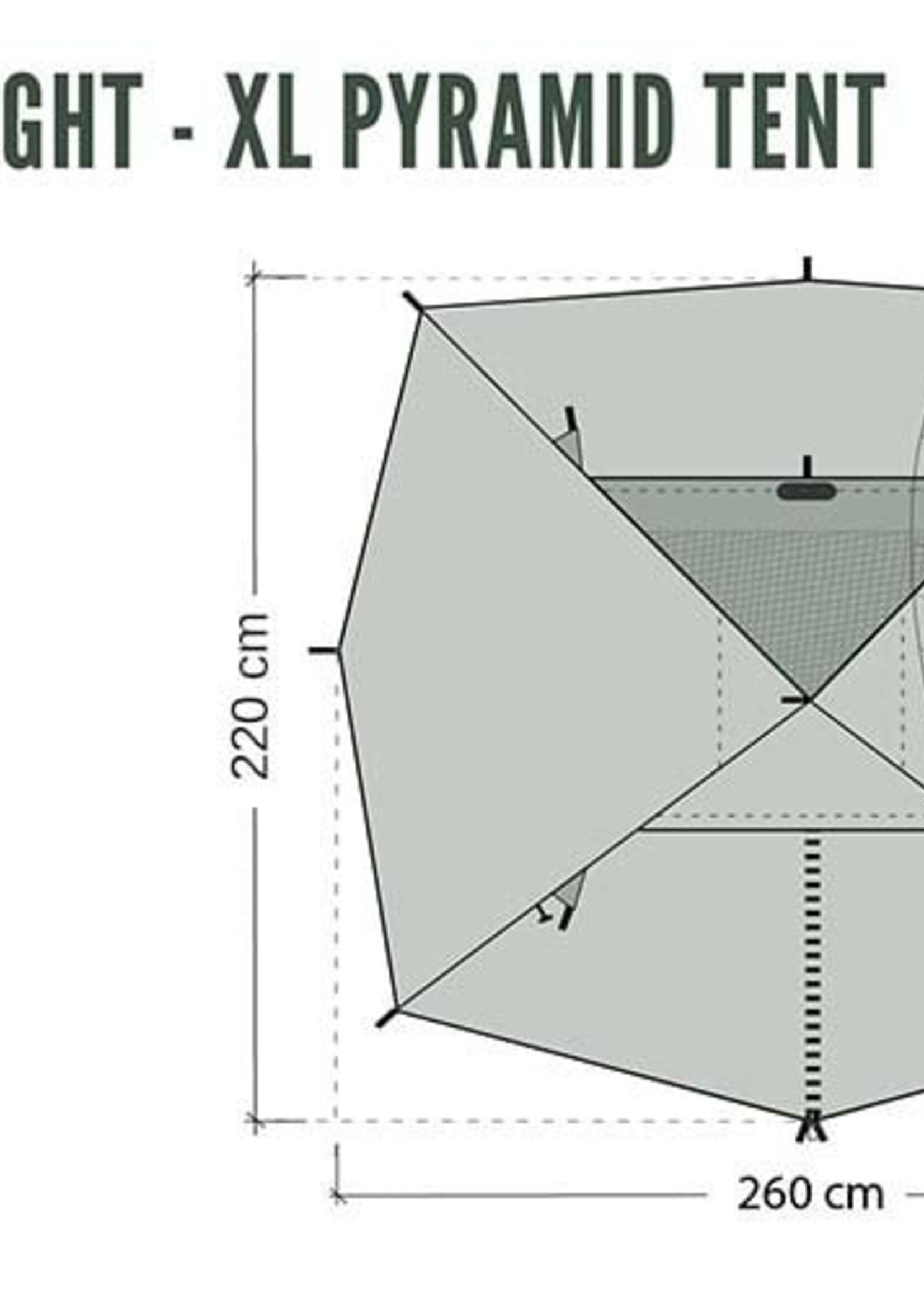 DD Hammocks SuperLight - XL Pyramidenzelt