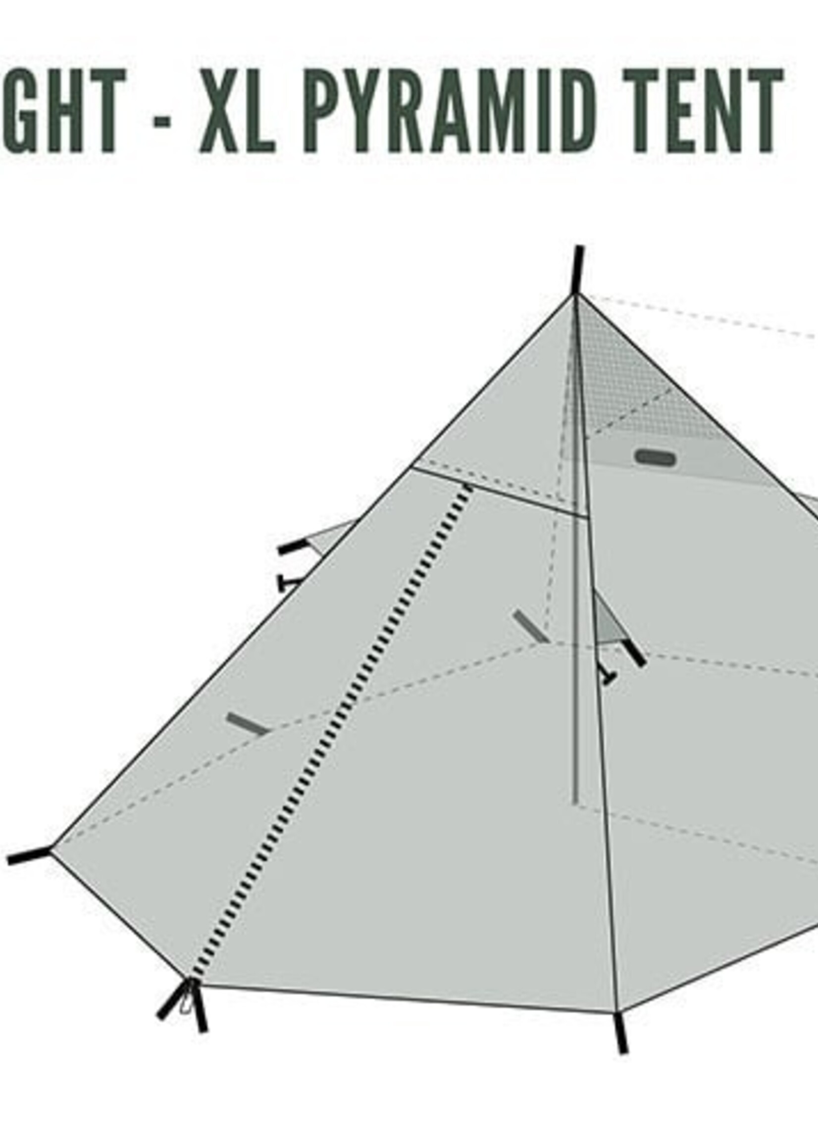 DD Hammocks SuperLight - XL Pyramidenzelt