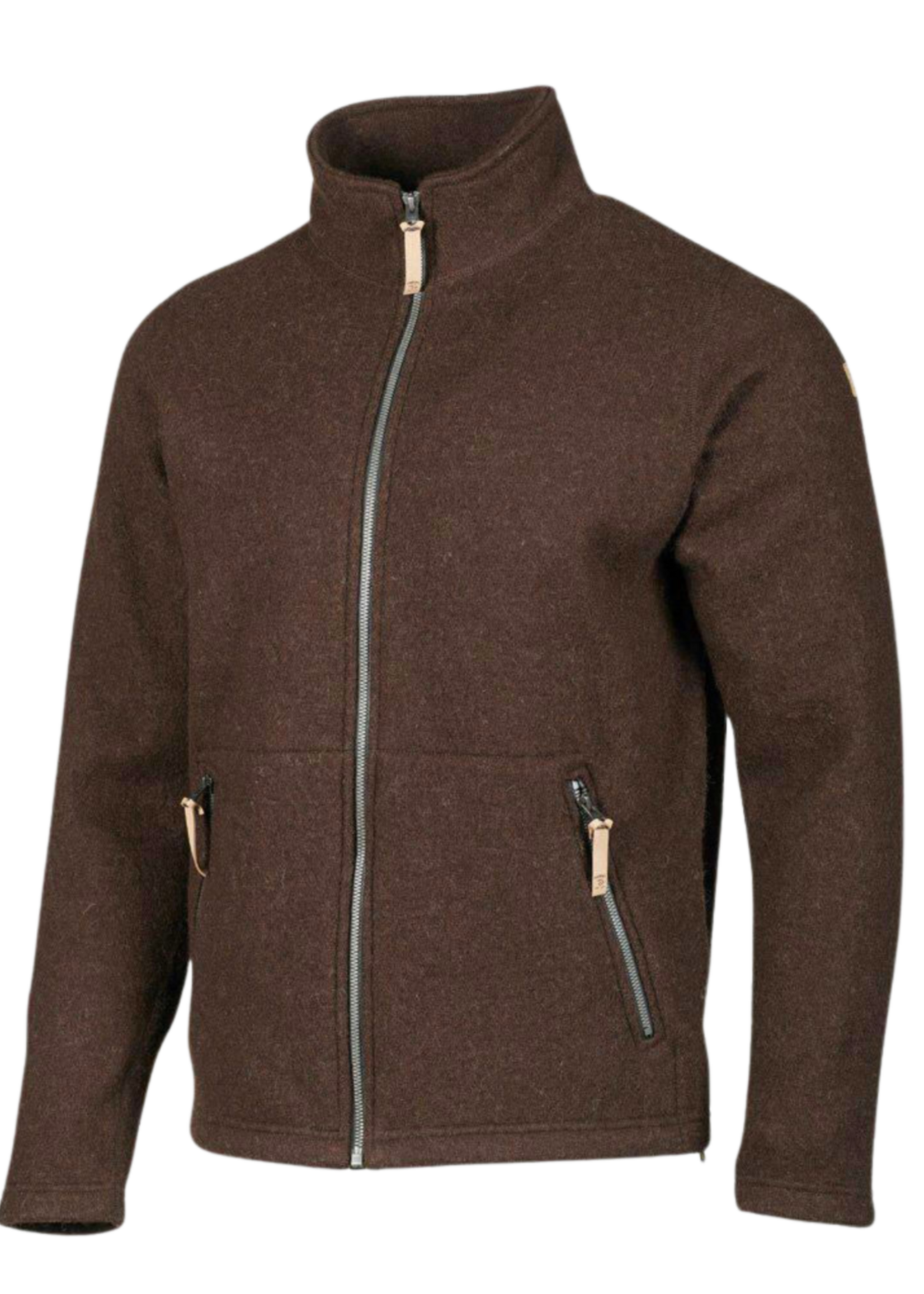 Ivanhoe NLS Juice durchgehender Reißverschluss - Kaffeebohne