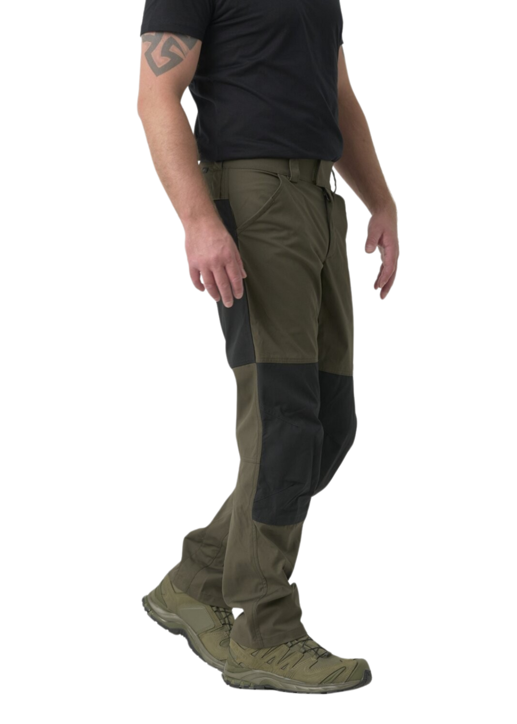Helikon-Tex® WOODSMAN Pants® - Taiga Grün / Schwarz A
