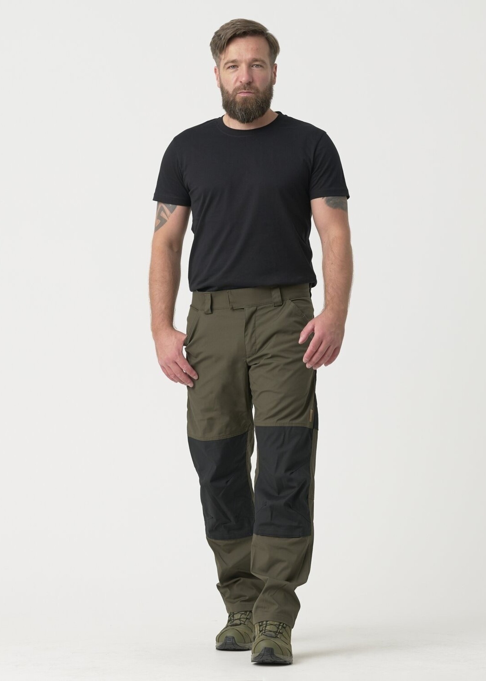 Helikon-Tex® WOODSMAN Pants® - Taiga Grün / Schwarz A