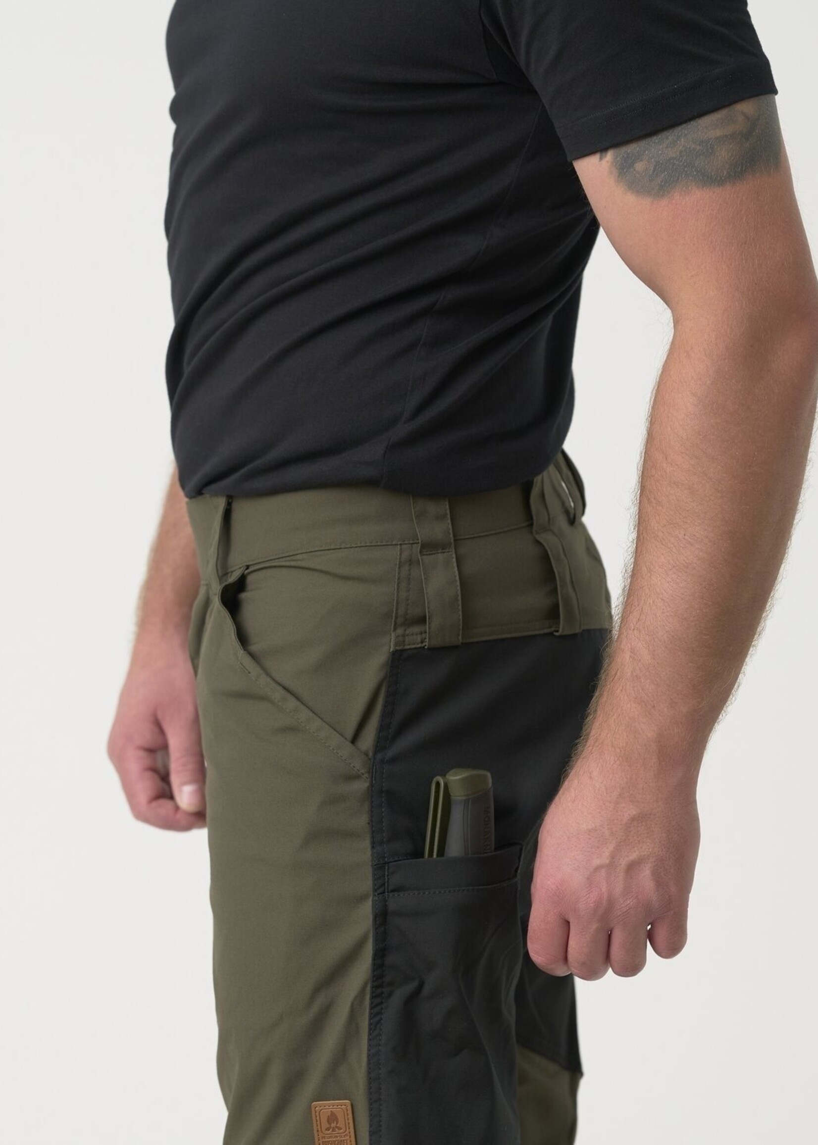Helikon-Tex® WOODSMAN Pants® - Taiga Grün / Schwarz A