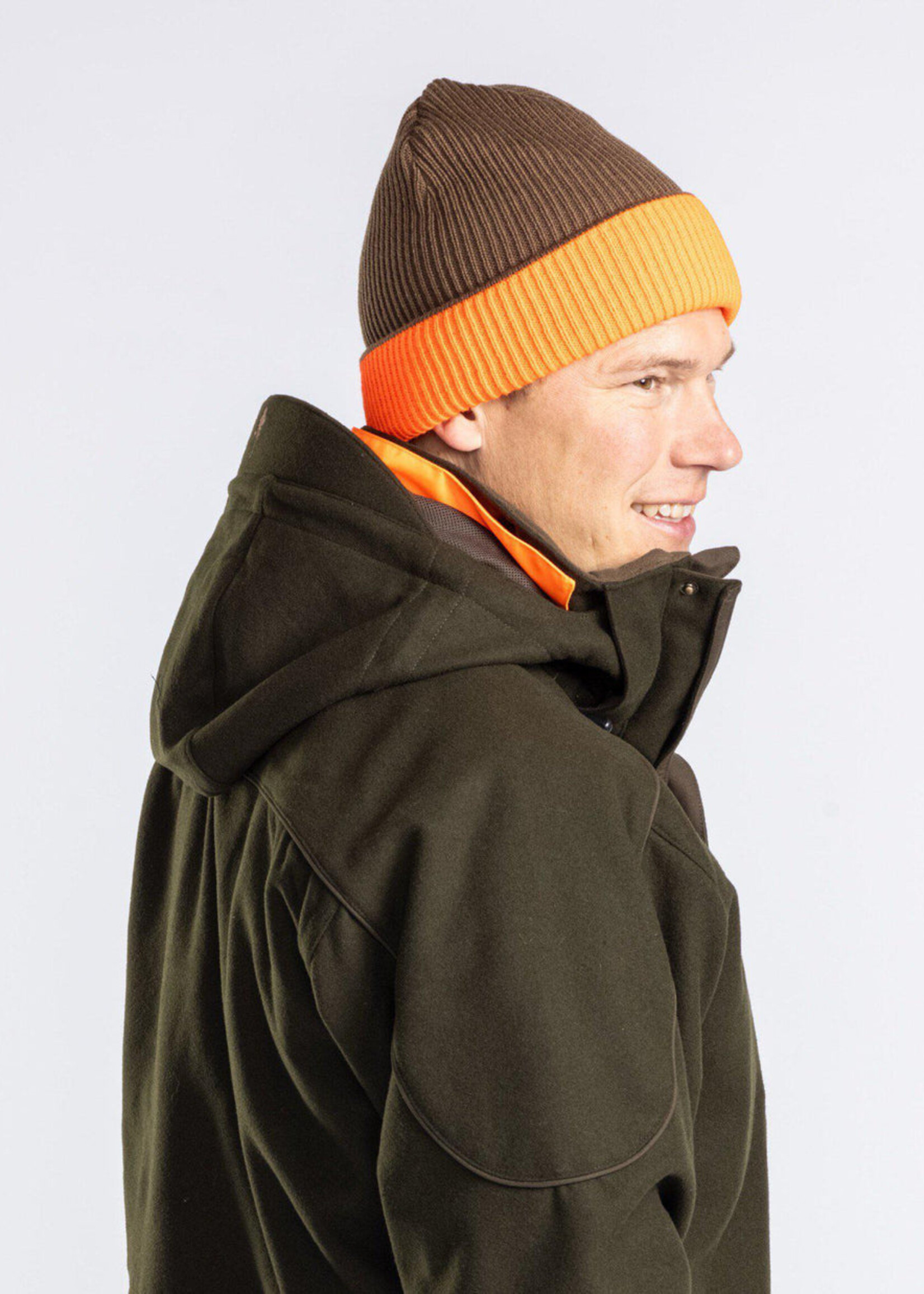 Pinewood Furudal-Jäger-Wolljacke - Moosgrün