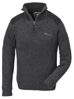 Pinewood Hurricane Pullover - Damen - Dunkelgrau Melange