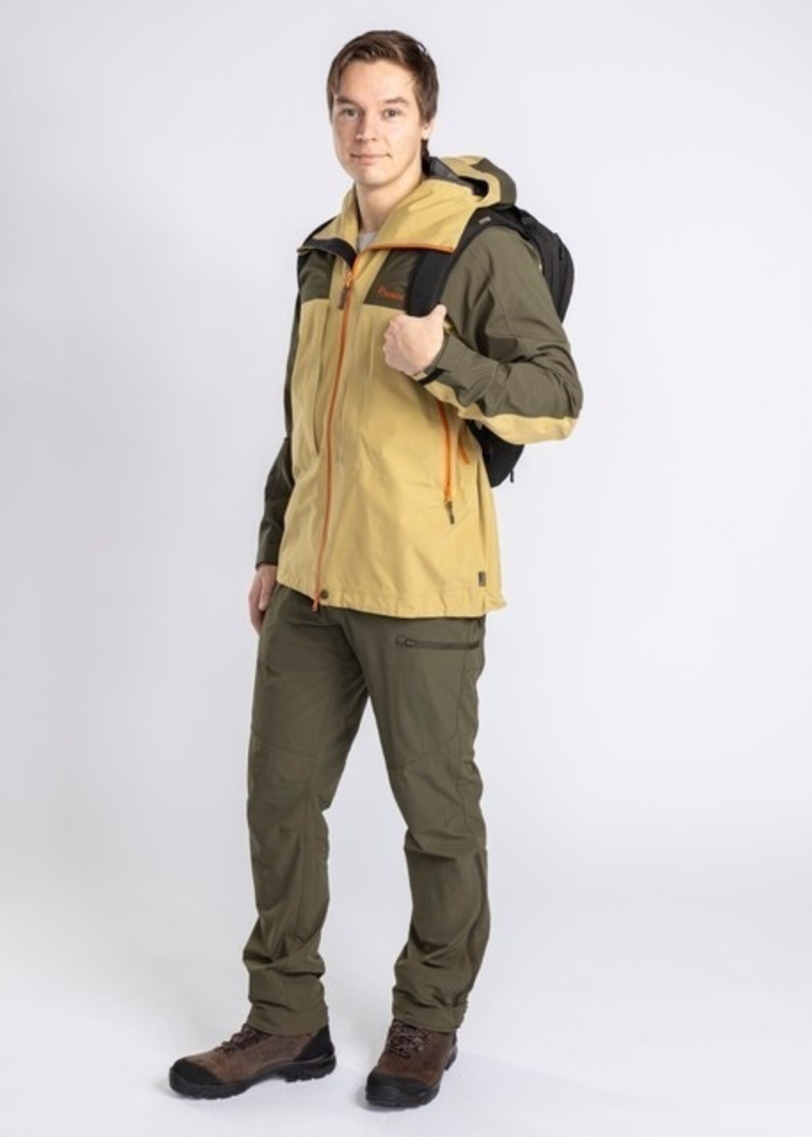 Pinewood Abisko Leichte Stretch-Hose - Moosgrün/Moosgrün