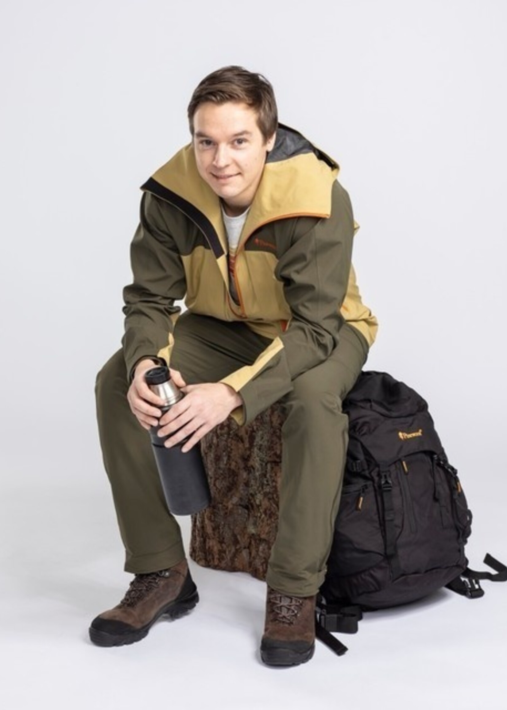 Pinewood Abisko Leichte Stretch-Hose - Moosgrün/Moosgrün