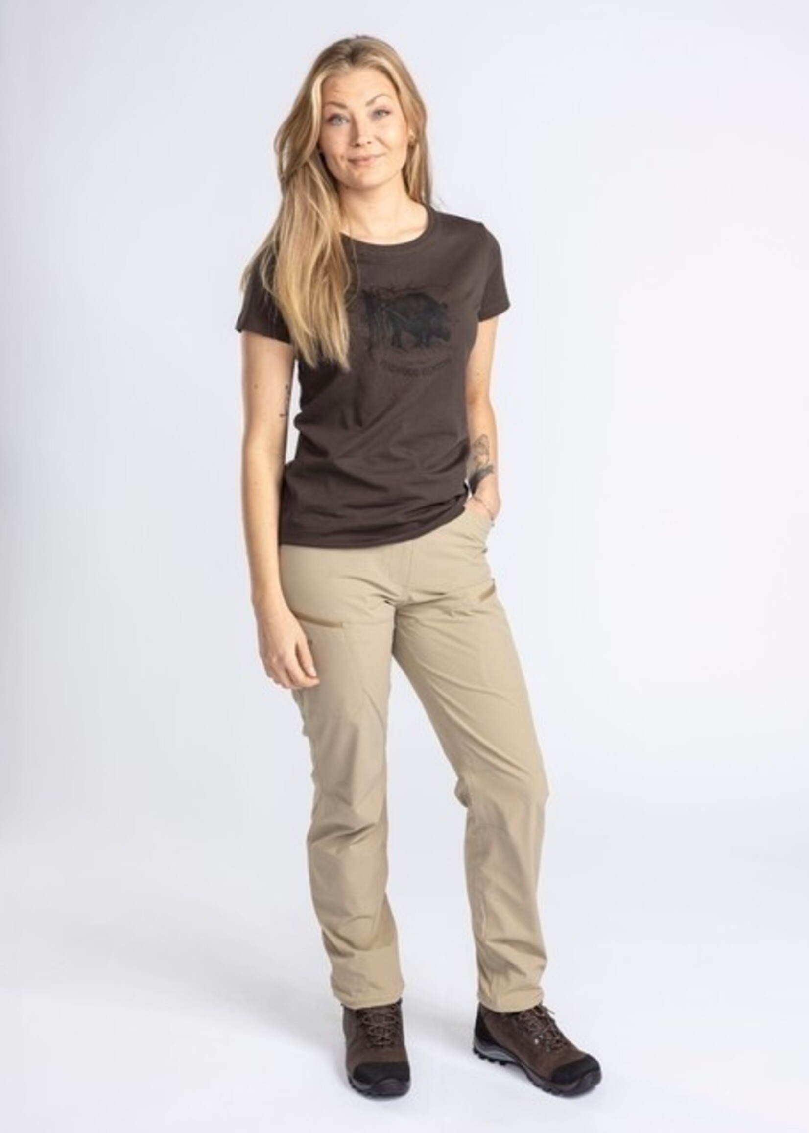 Pinewood InsectSafe Wanderhosen - Damen - L.Khaki