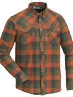 Pinewood Lumbo - Hemd - Terrakotta/Grün