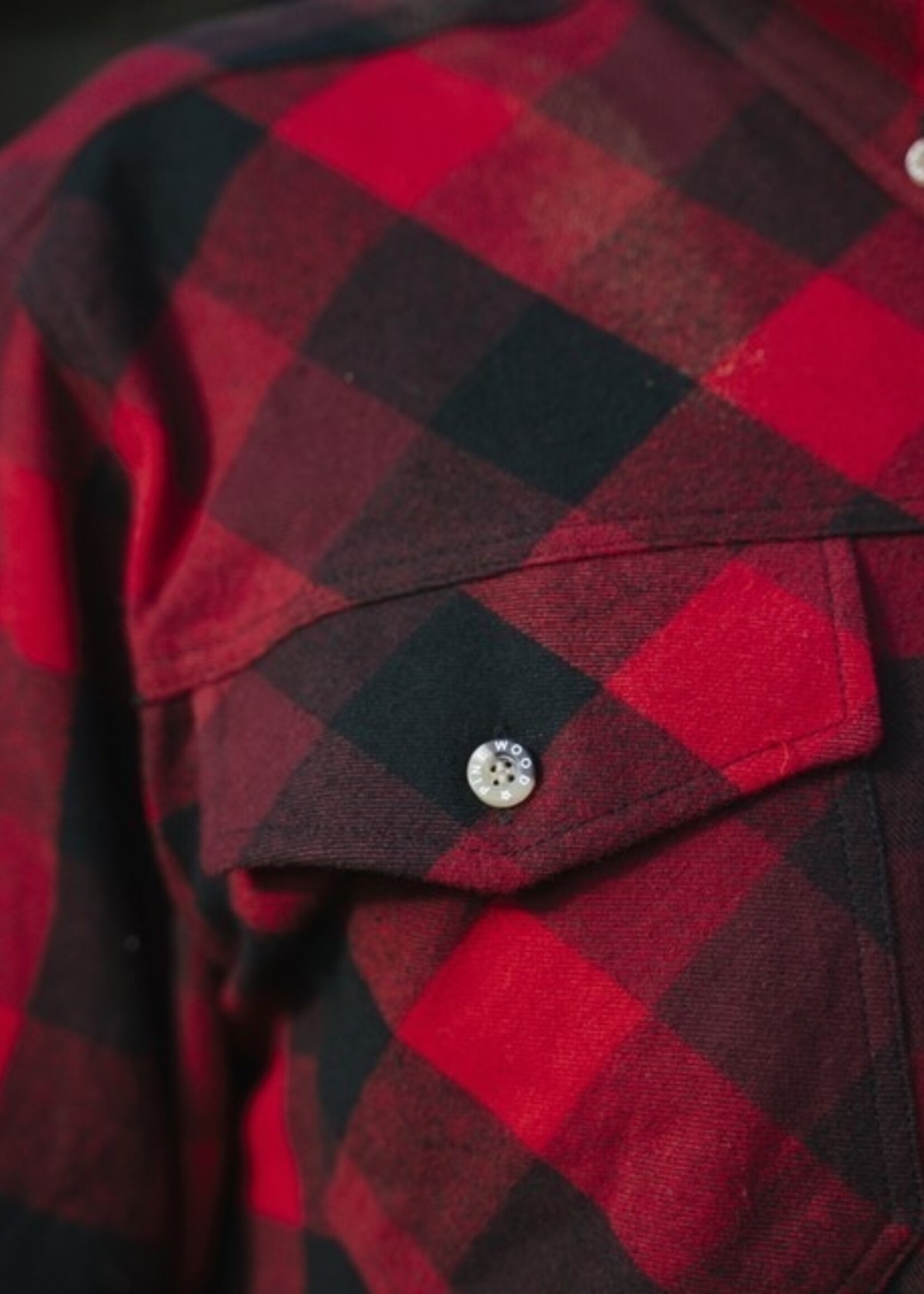 Pinewood Lumbo - Hemd - Terrakotta/Grün