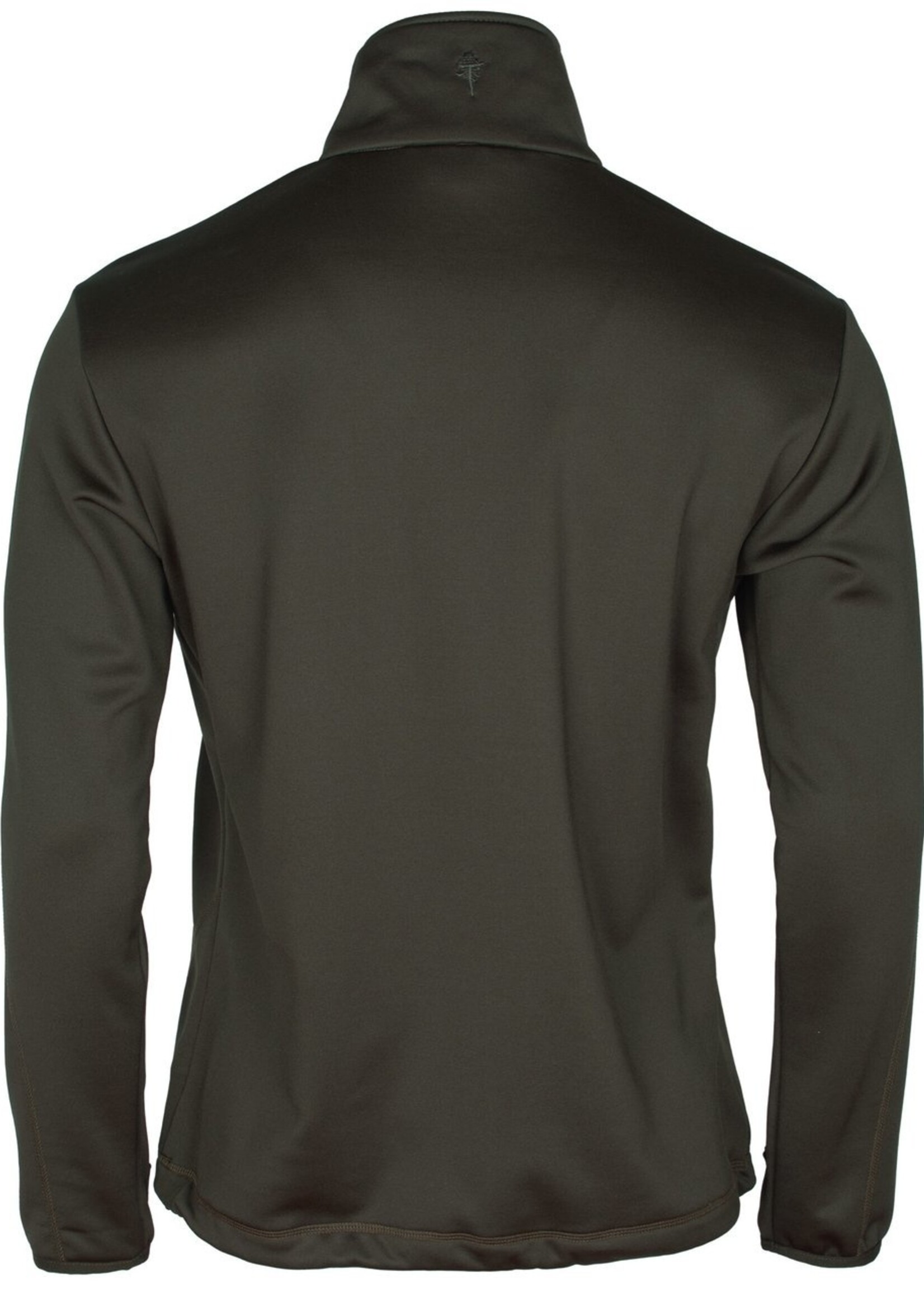 Pinewood Furudal Frazer Pullover Powerfleece - Dunkel Mosgrün