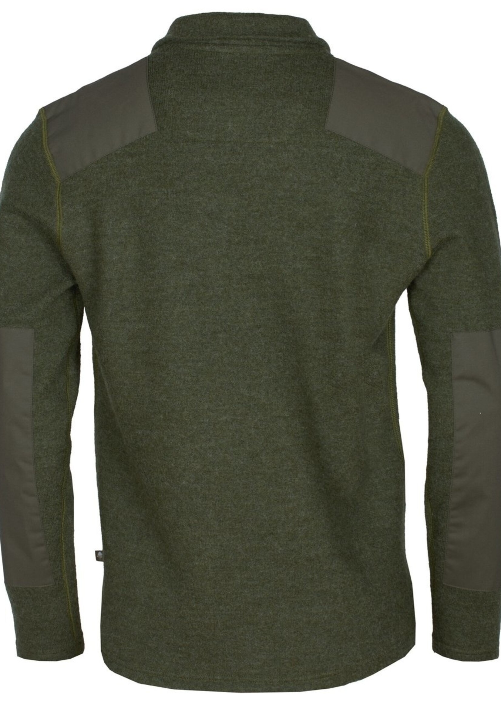 Pinewood Lappland Strickjacke aus gefilzter Wolle - Grün Melange