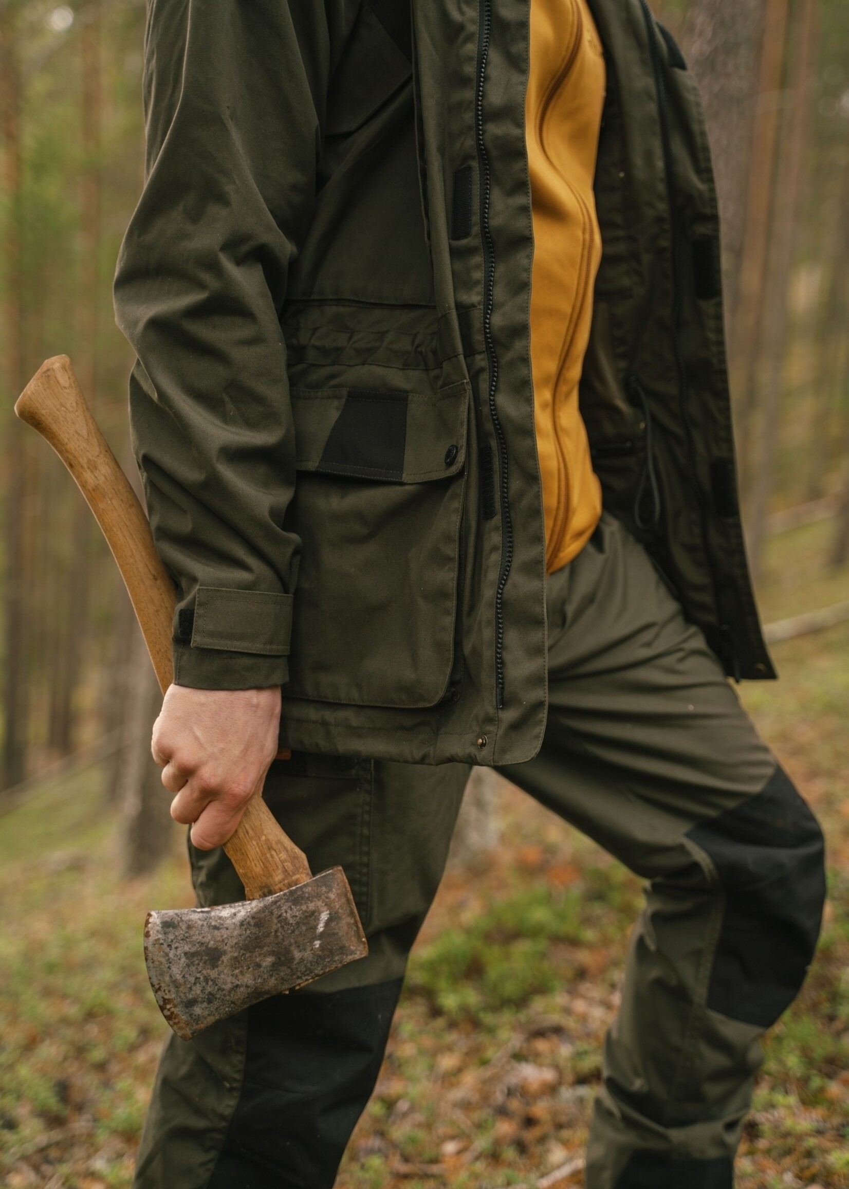 Pinewood Lappland 2.0 Hose - Moosgrün/Schwarz