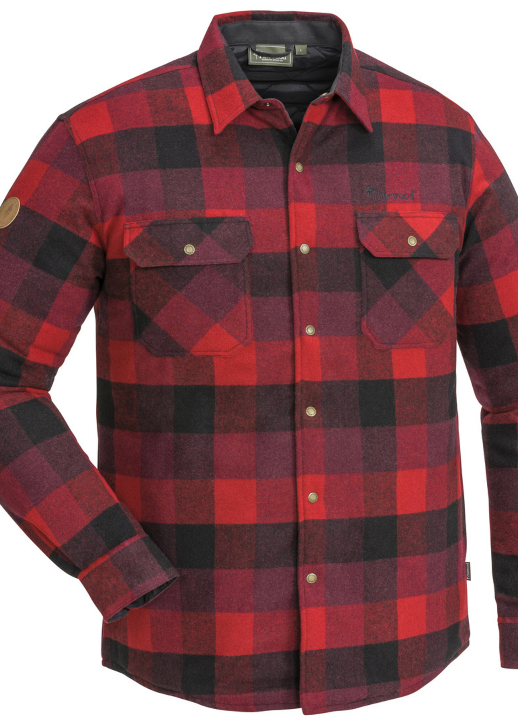 Pinewood Canada Classic 2.0 Hemd - Rot/Schwarz (5000)