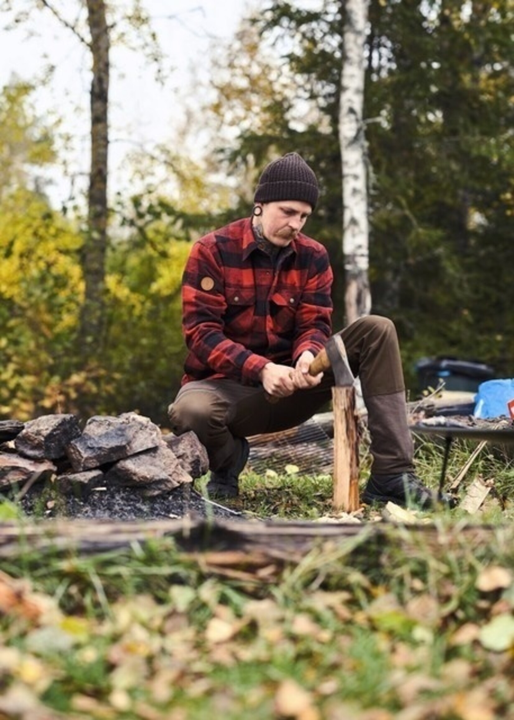 Pinewood Canada Classic 2.0 Hemd - Rot/Schwarz (5000)